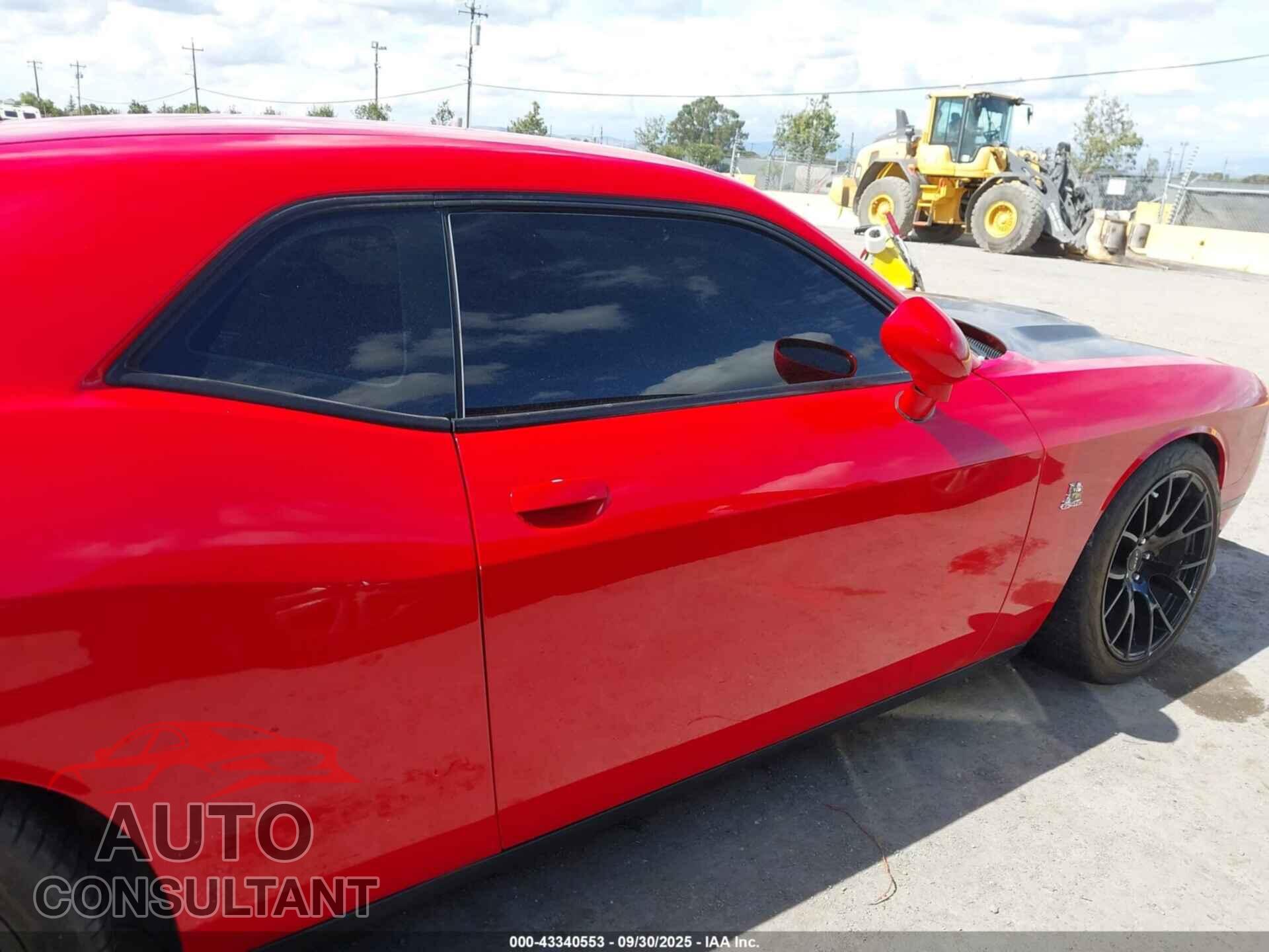 DODGE CHALLENGER 2016 - 2C3CDZFJ8GH162829