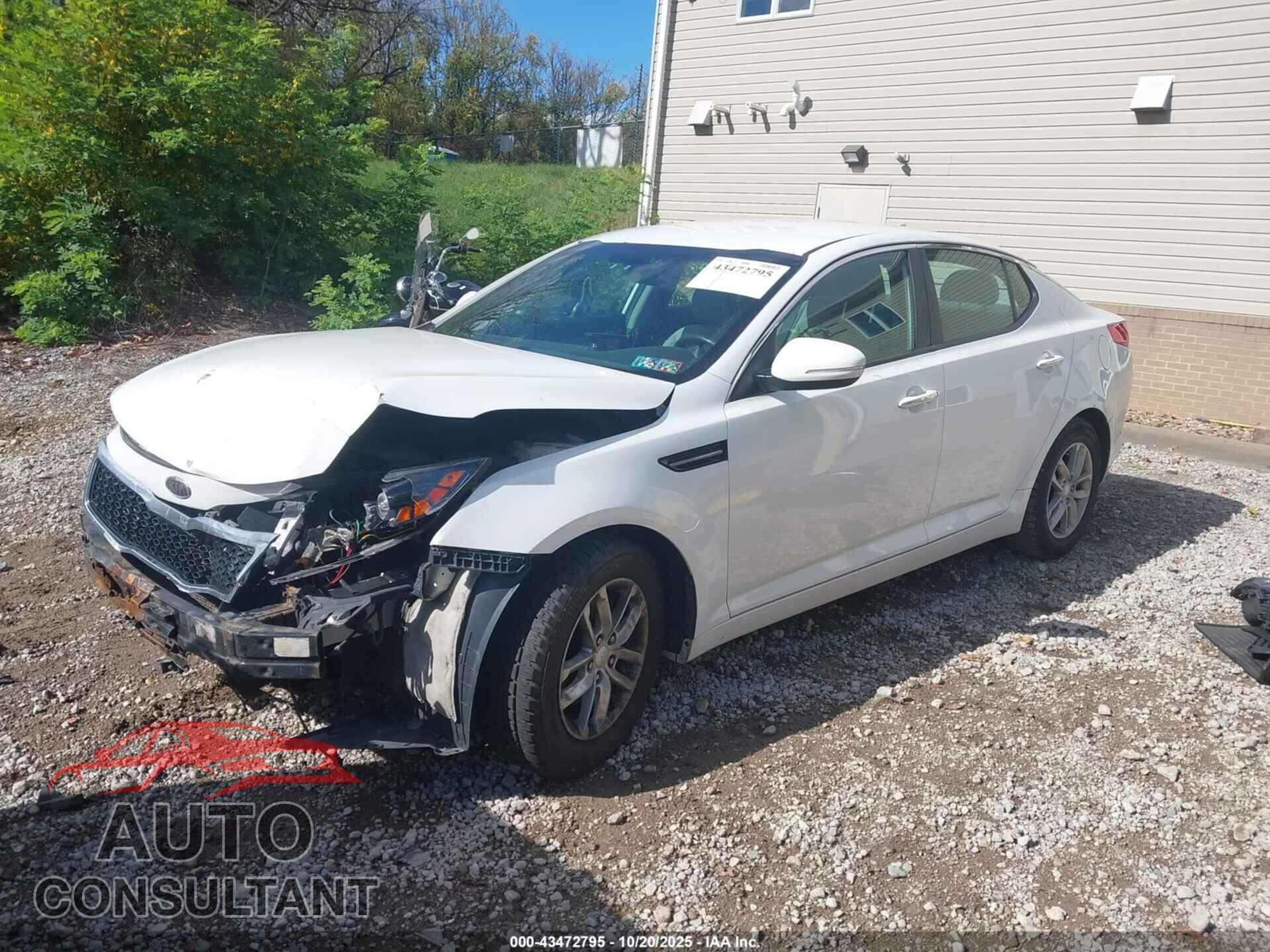 KIA OPTIMA 2012 - KNAGM4A70C5290184