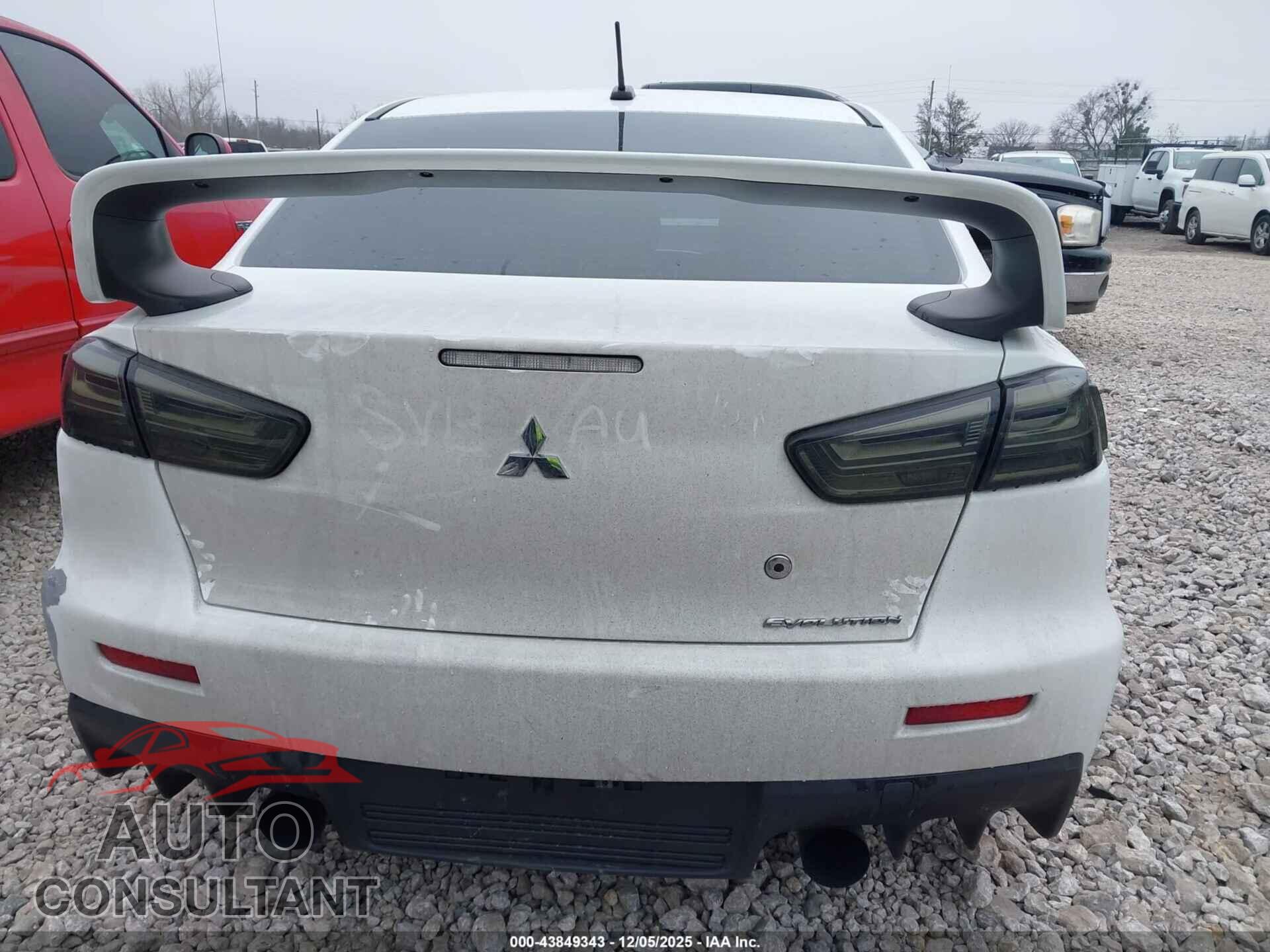 MITSUBISHI LANCER EVOLUTION 2015 - JA32W8FV3FU020509