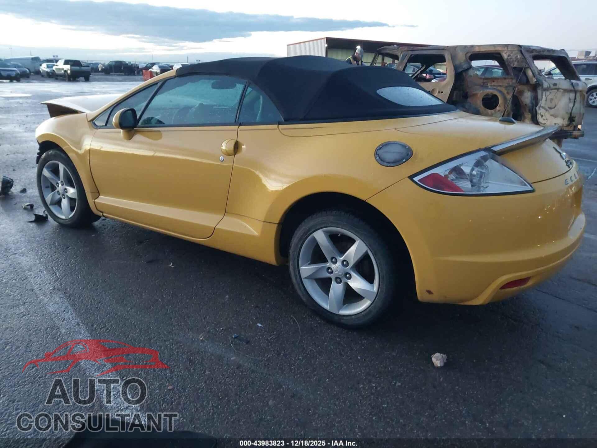 MITSUBISHI ECLIPSE SPYDER 2009 - 4A3AL25F99E025660