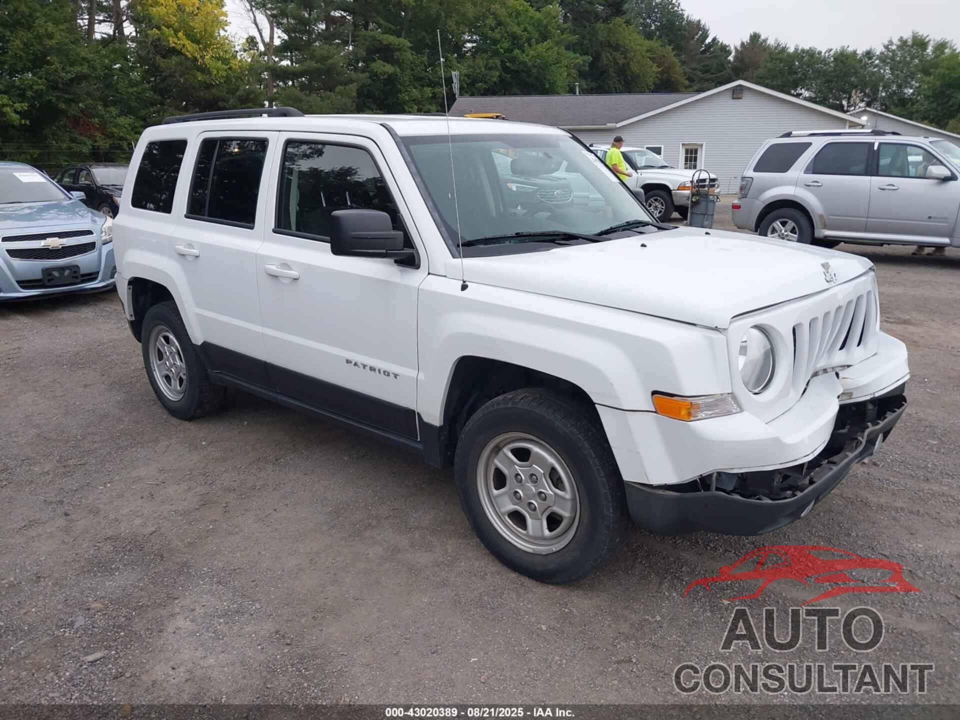JEEP PATRIOT 2016 - 1C4NJRBB6GD594943