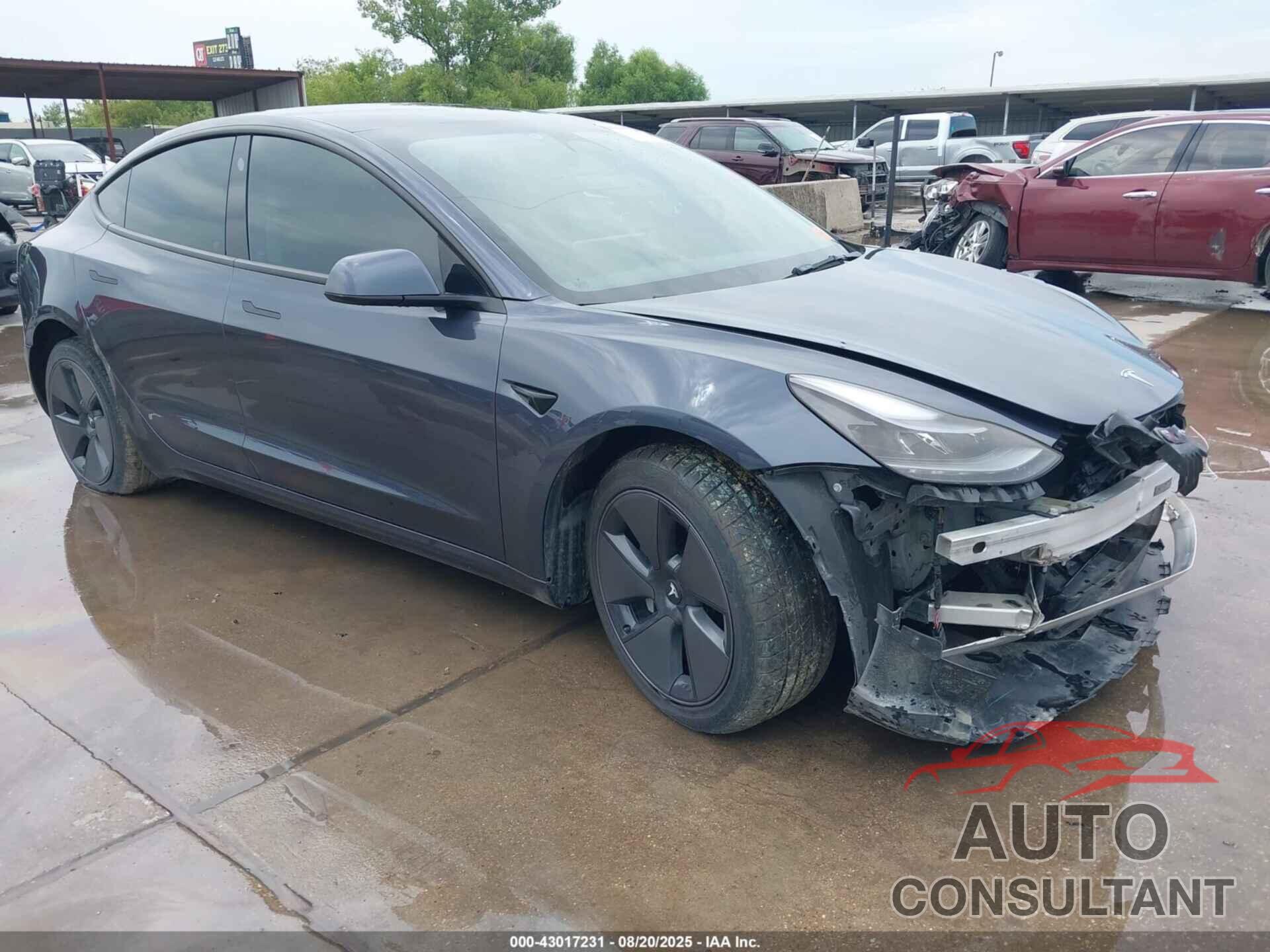 TESLA MODEL 3 2022 - 5YJ3E1EA5NF316623