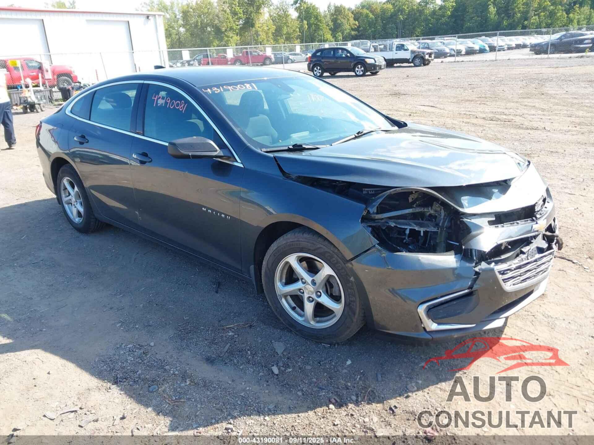 CHEVROLET MALIBU 2017 - 1G1ZB5ST9HF152155