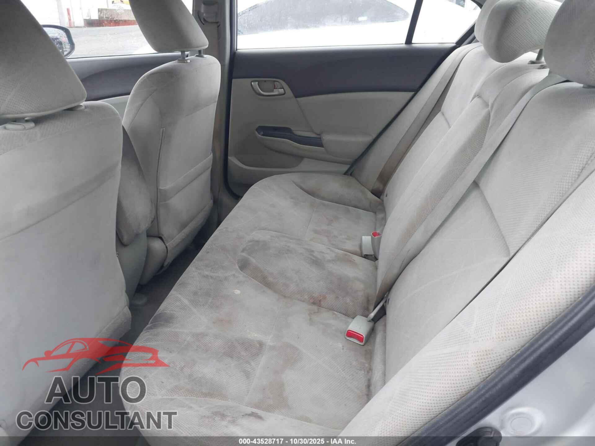HONDA CIVIC 2012 - 19XFB2F56CE043689