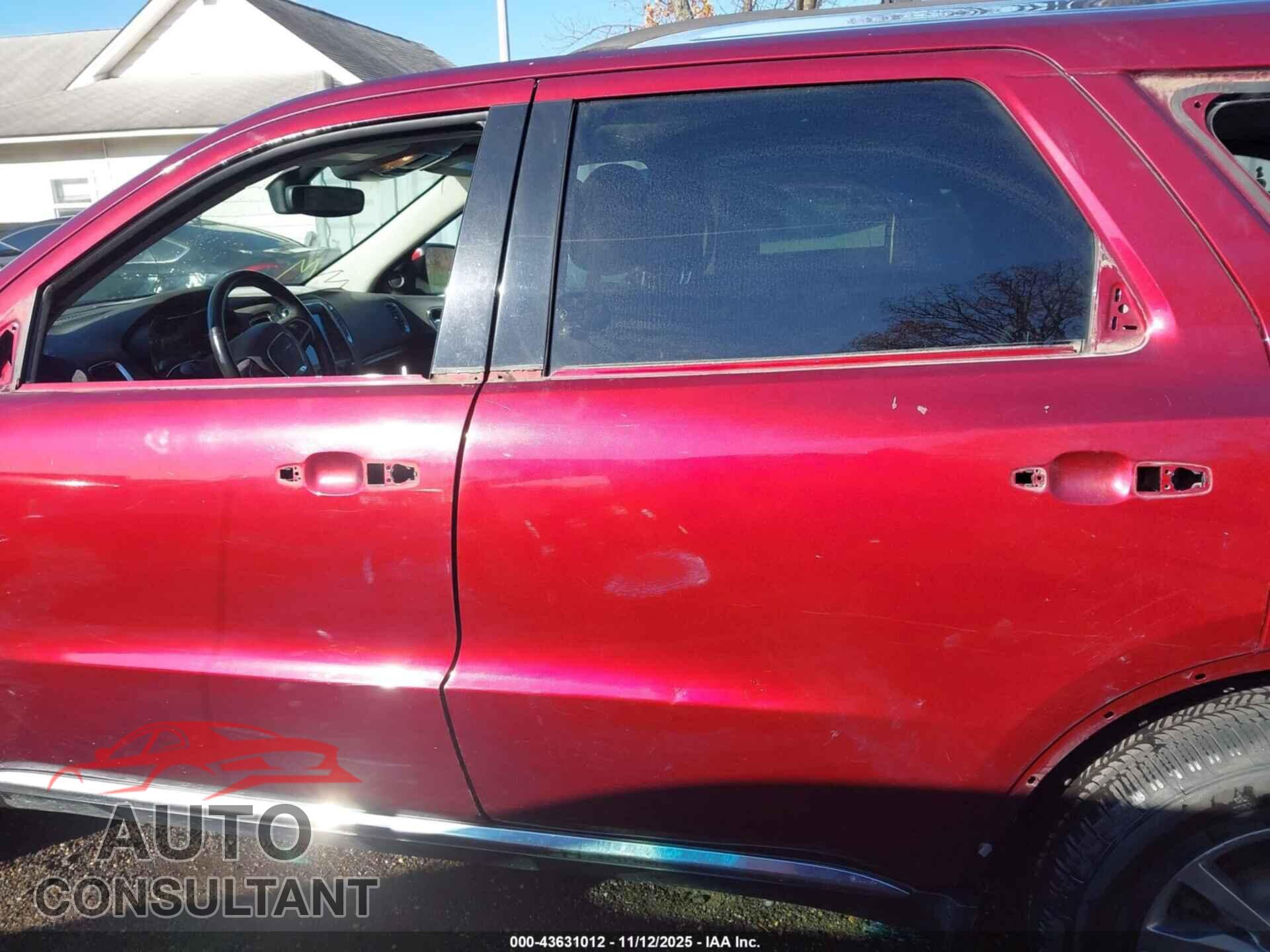 DODGE DURANGO 2017 - 1C4RDJAGXHC839855