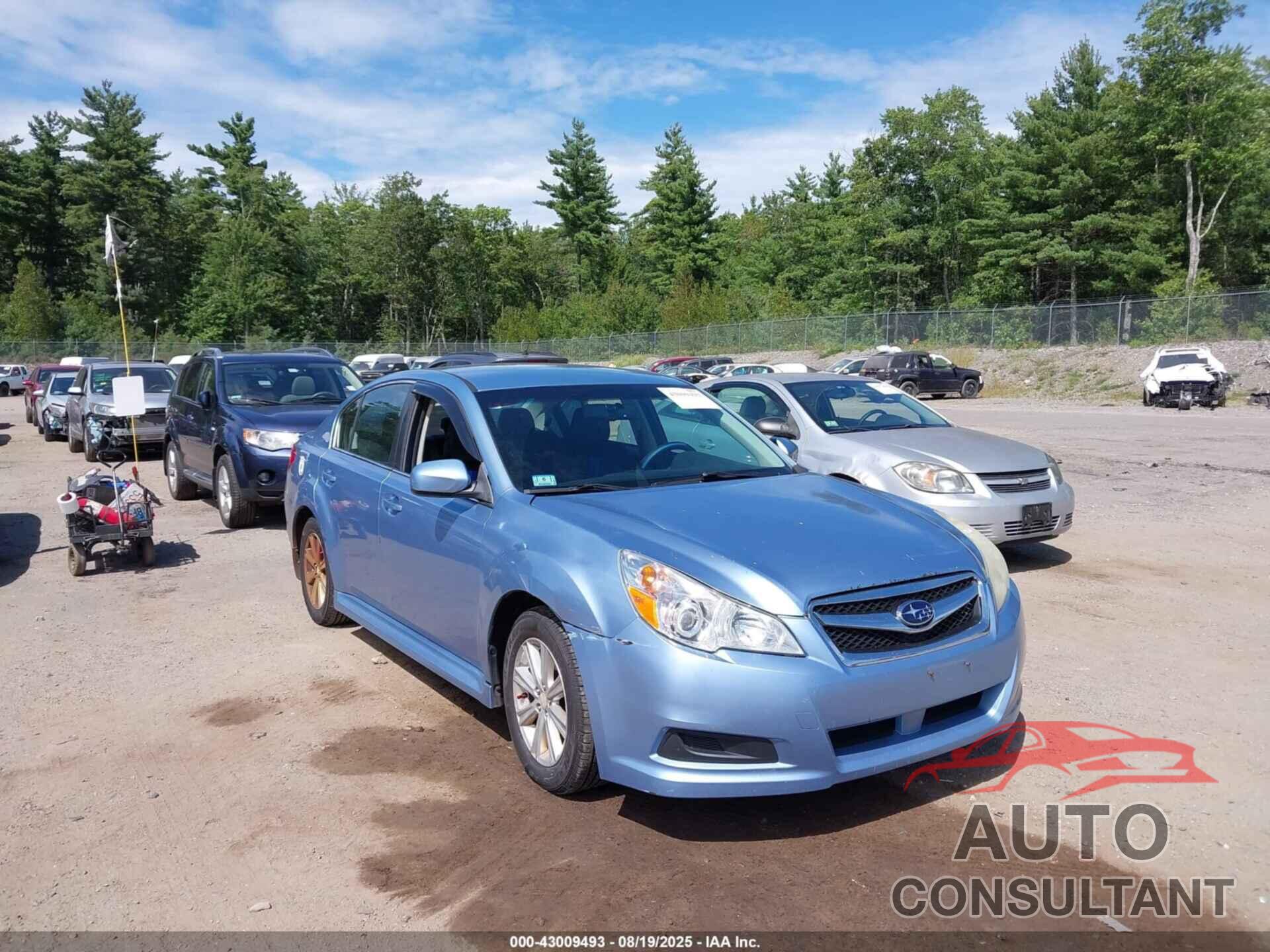 SUBARU LEGACY 2012 - 4S3BMBC69C3005743
