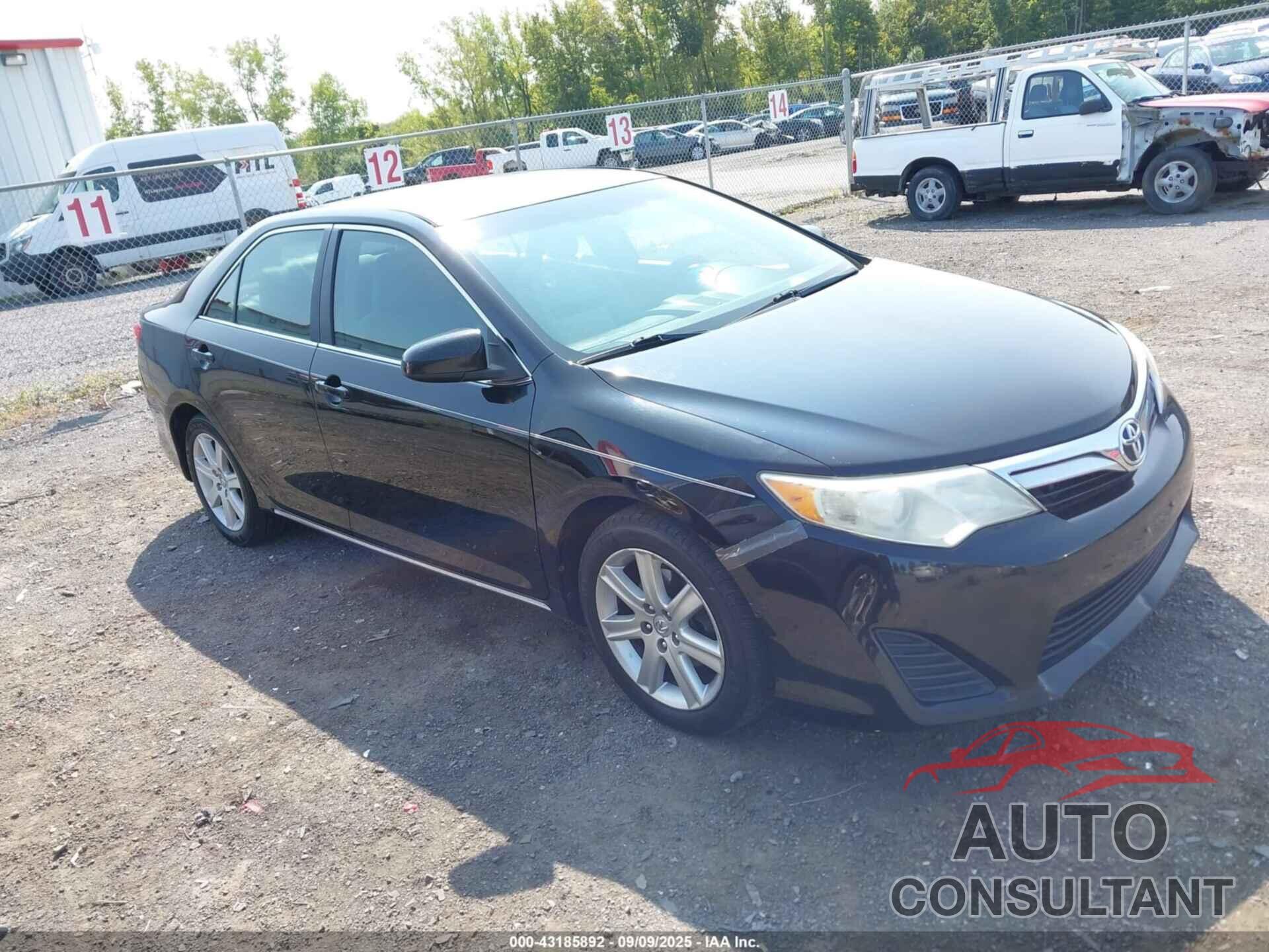 TOYOTA CAMRY 2012 - 4T1BF1FKXCU125134
