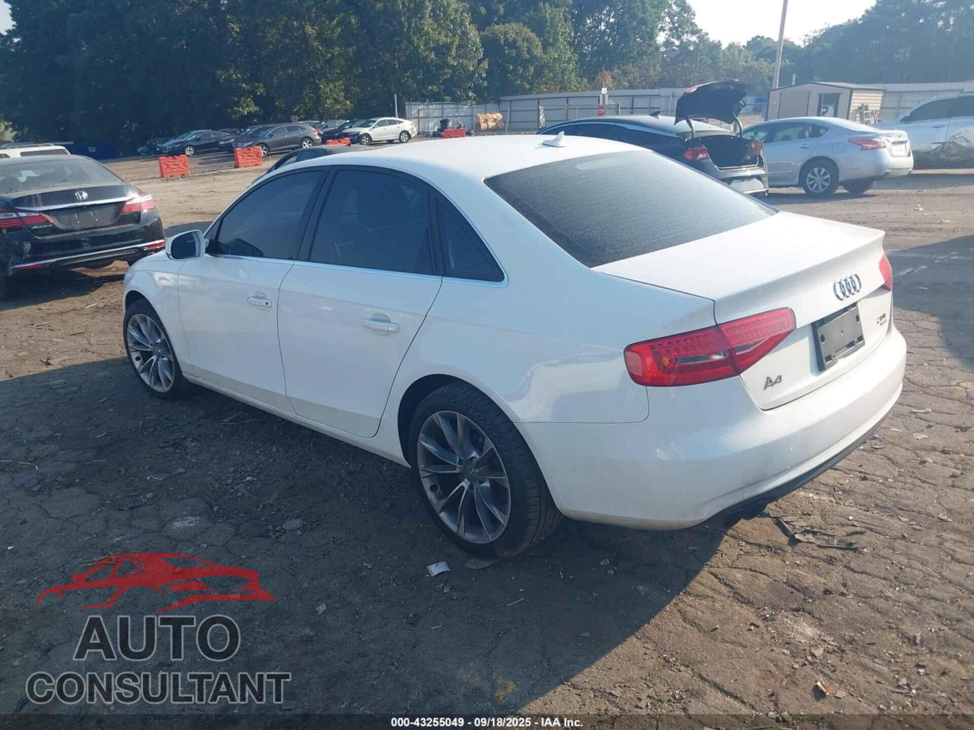 AUDI A4 2013 - WAUBFAFL4DN004735