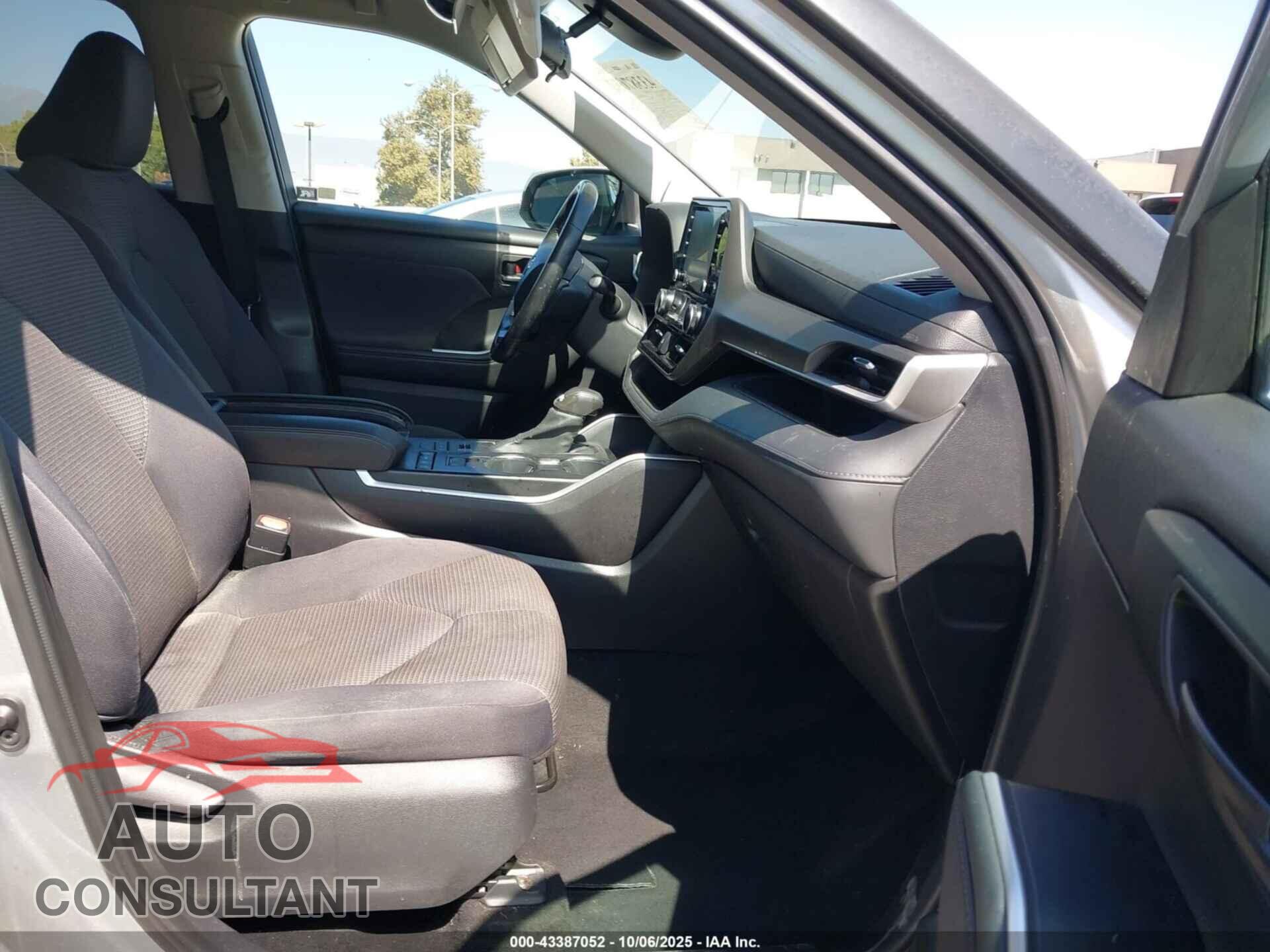 TOYOTA HIGHLANDER 2021 - 5TDBZRBH3MS123770