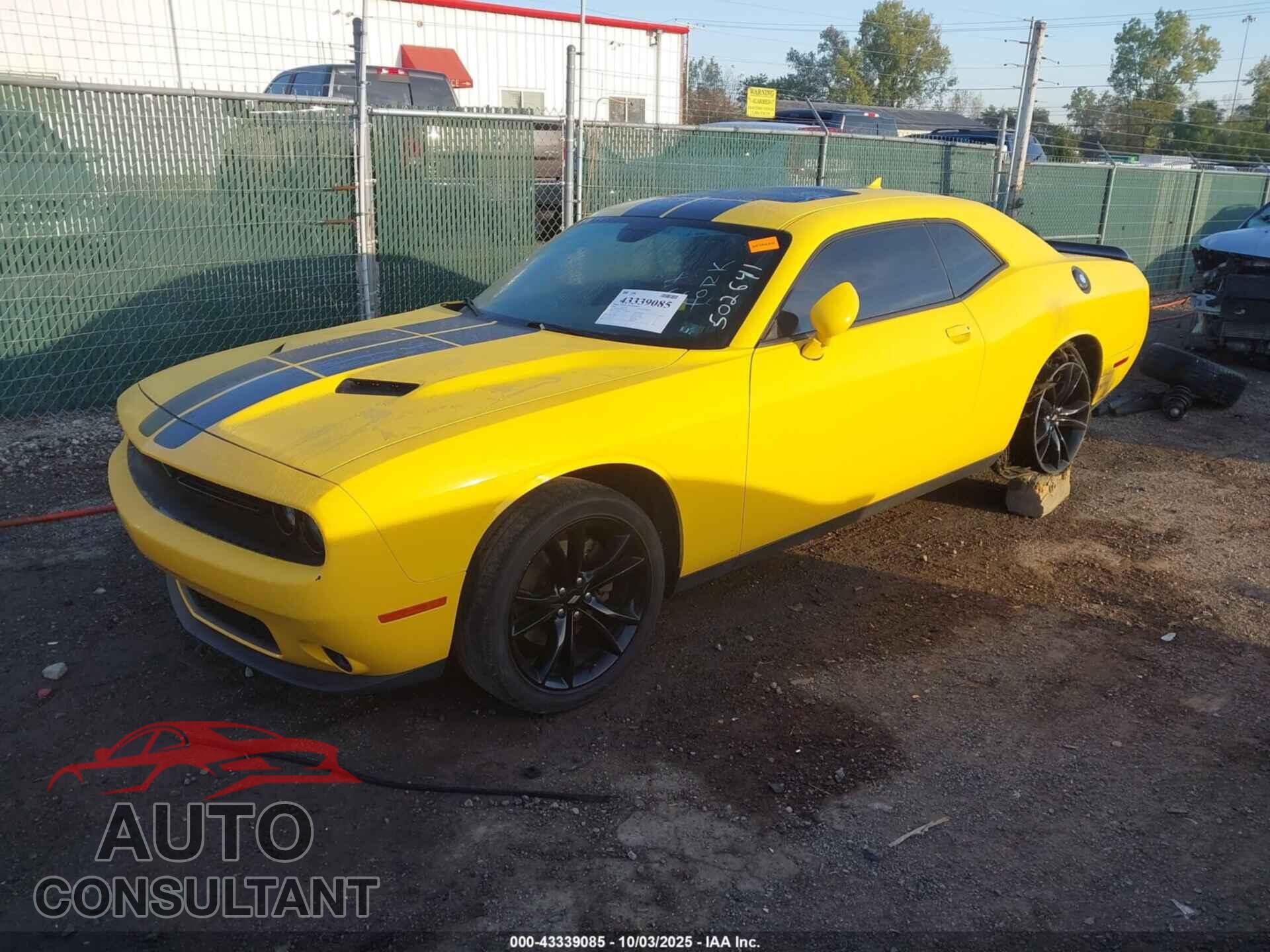 DODGE CHALLENGER 2017 - 2C3CDZAG6HH502461