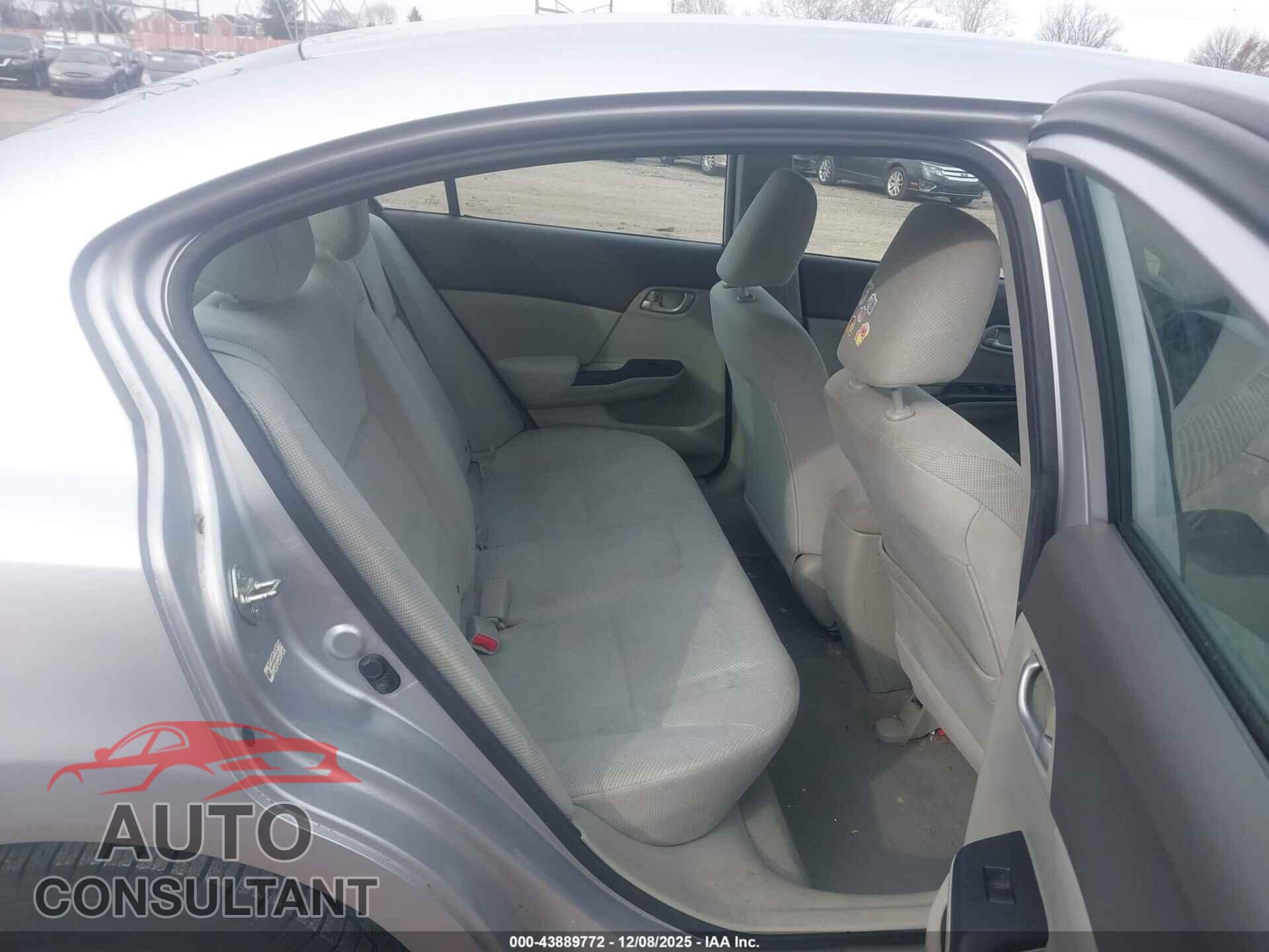 HONDA CIVIC 2012 - 19XFB2F5XCE375473