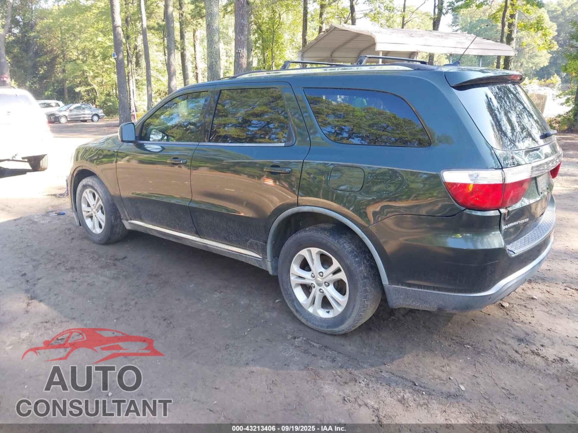 DODGE DURANGO 2011 - 1D4RD2GG1BC667125