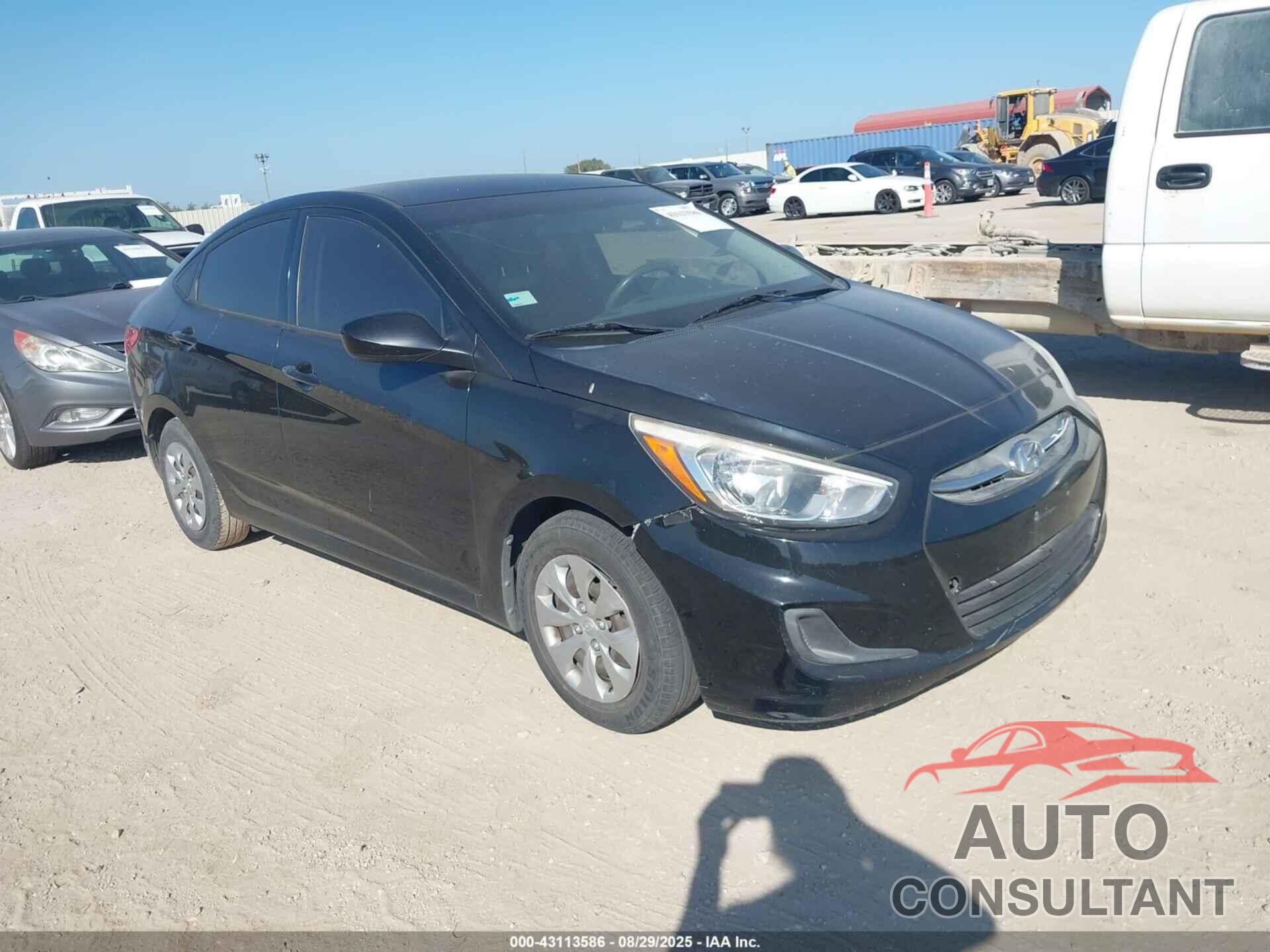 HYUNDAI ACCENT 2017 - KMHCT4AE9HU386455