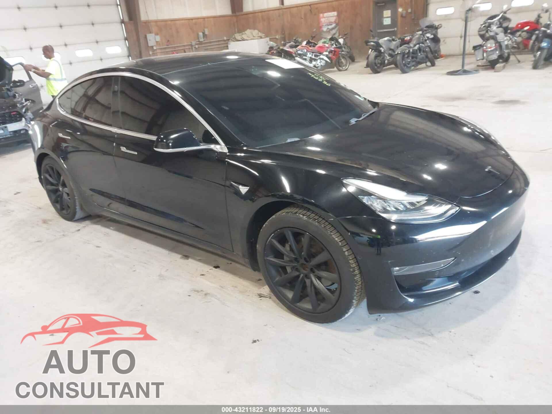 TESLA MODEL 3 2019 - 5YJ3E1EB3KF210496