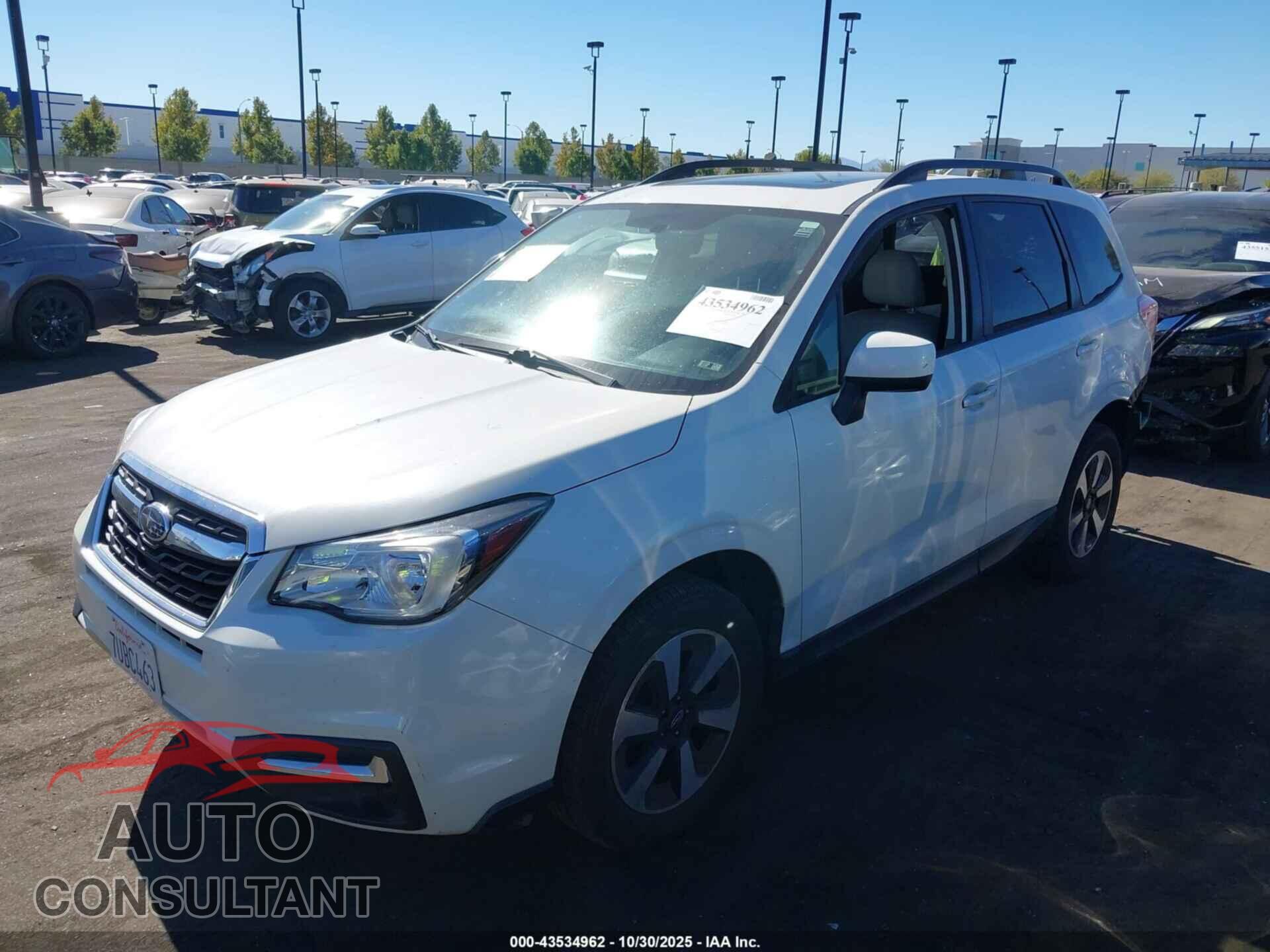 SUBARU FORESTER 2017 - JF2SJAECXHH416764