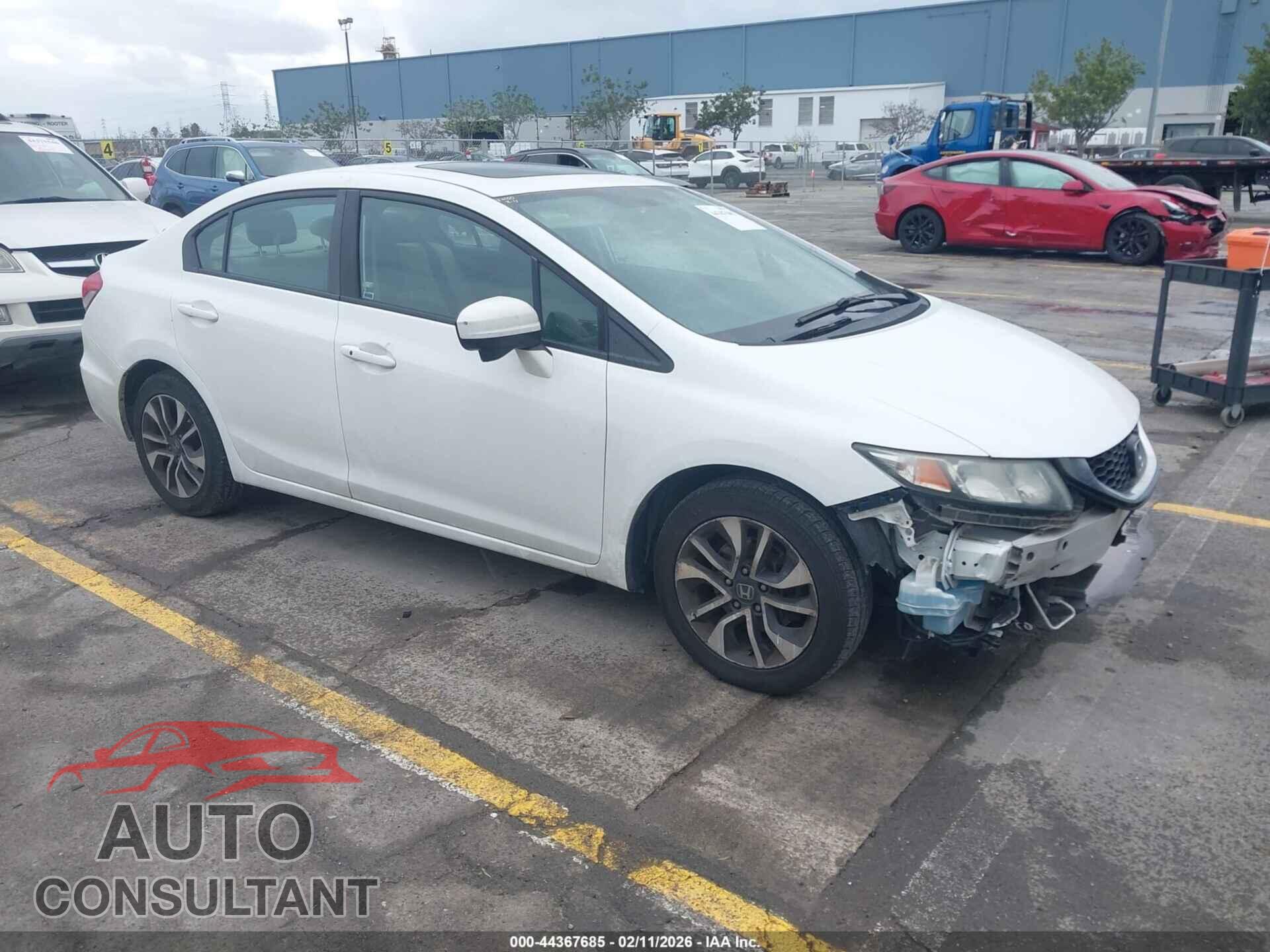 HONDA CIVIC 2014 - 19XFB2F8XEE274978