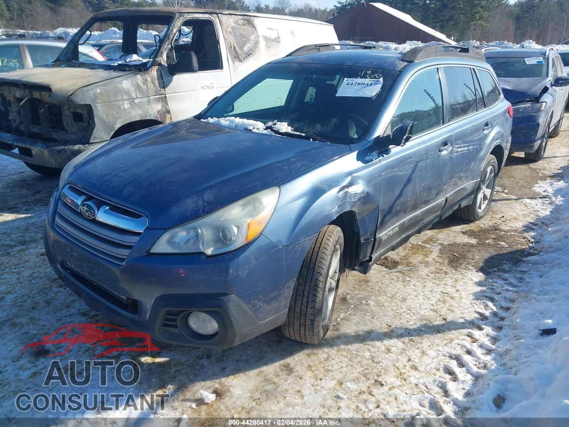 SUBARU OUTBACK 2013 - 4S4BRBCC7D3302479