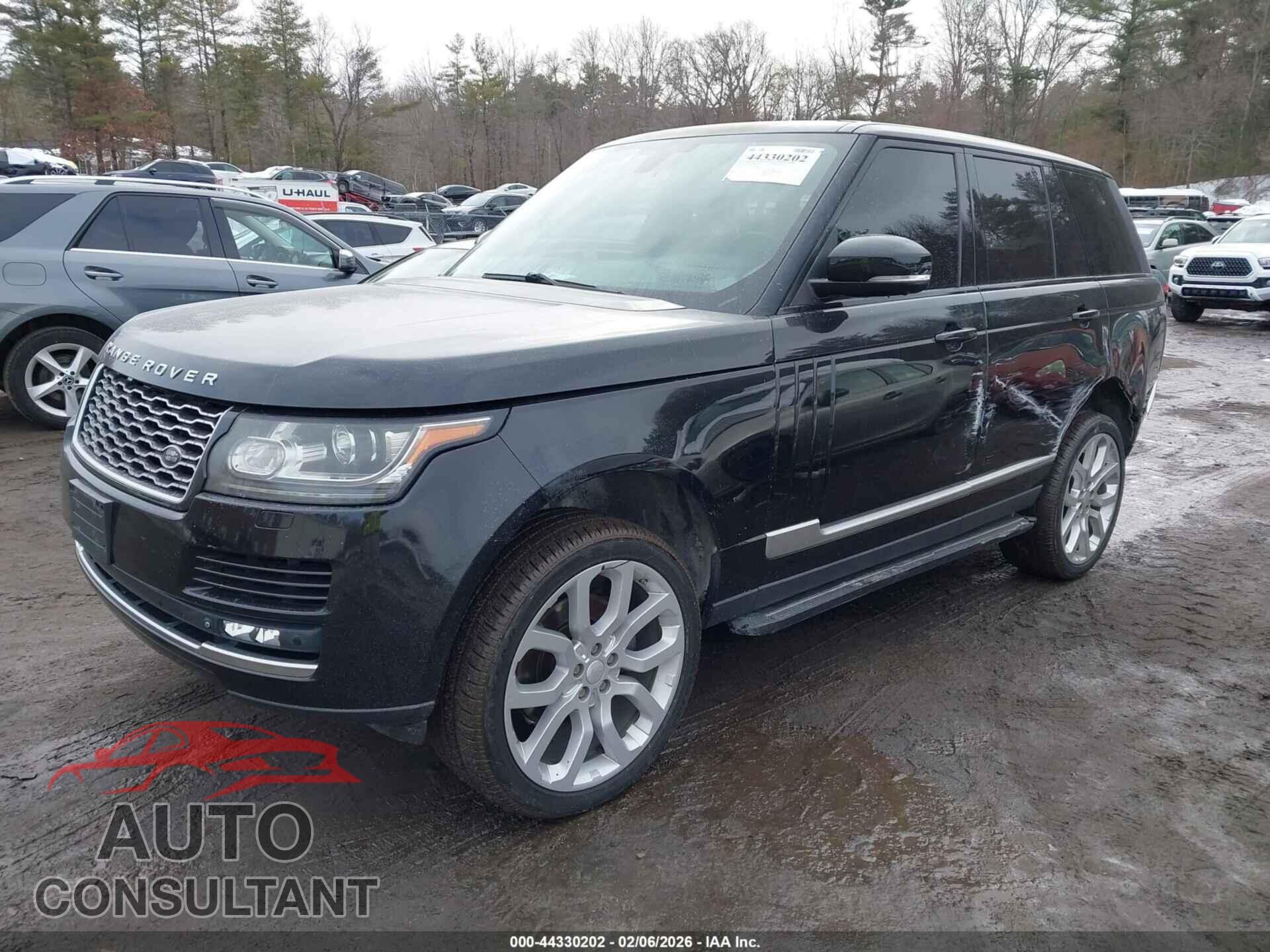 LAND ROVER RANGE ROVER 2015 - SALGS2VFXFA216600