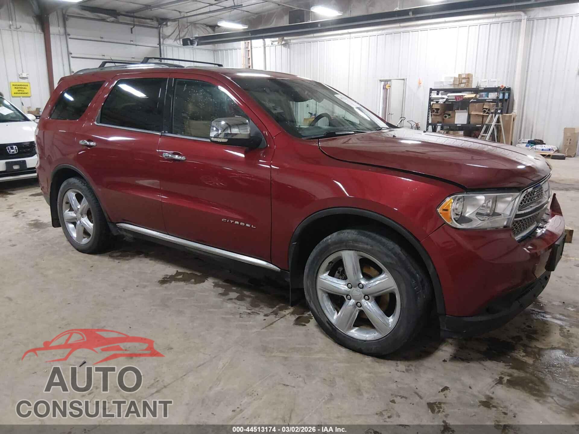 DODGE DURANGO 2013 - 1C4RDJEG5DC603988