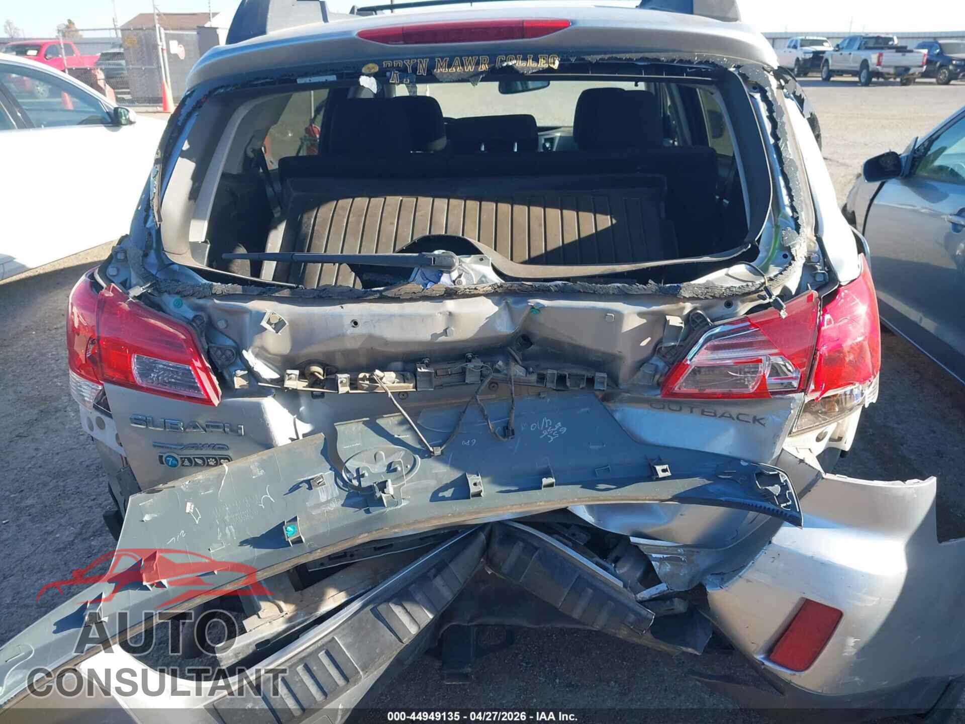 SUBARU OUTBACK 2012 - 4S4BRCGC8C3290549