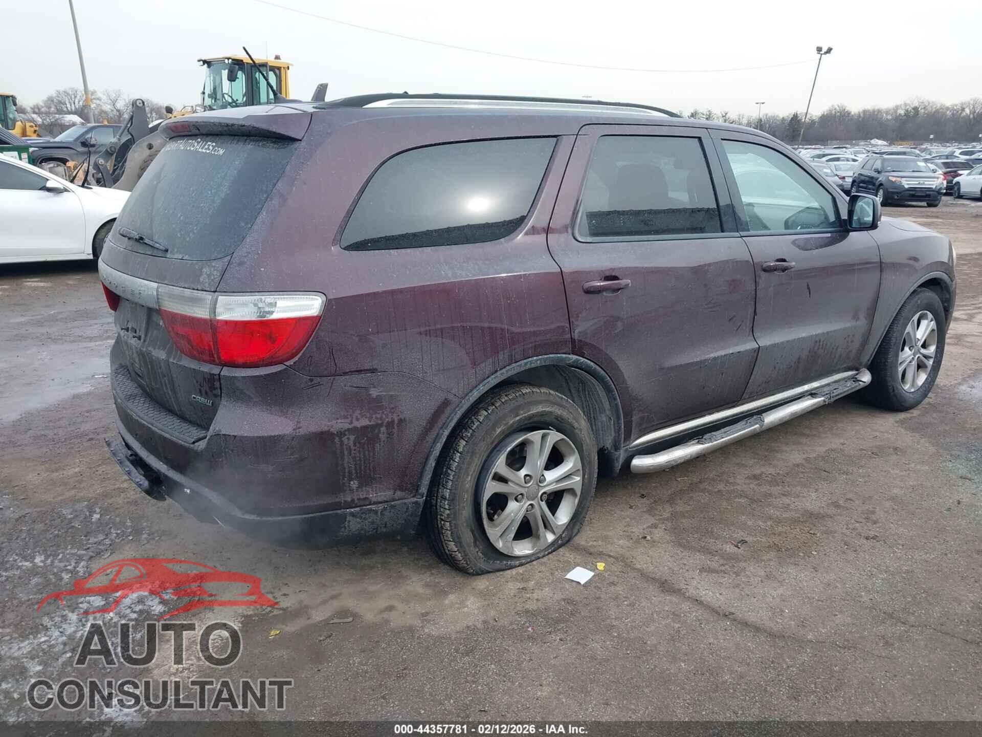 DODGE DURANGO 2012 - 1C4SDJDT9CC282973