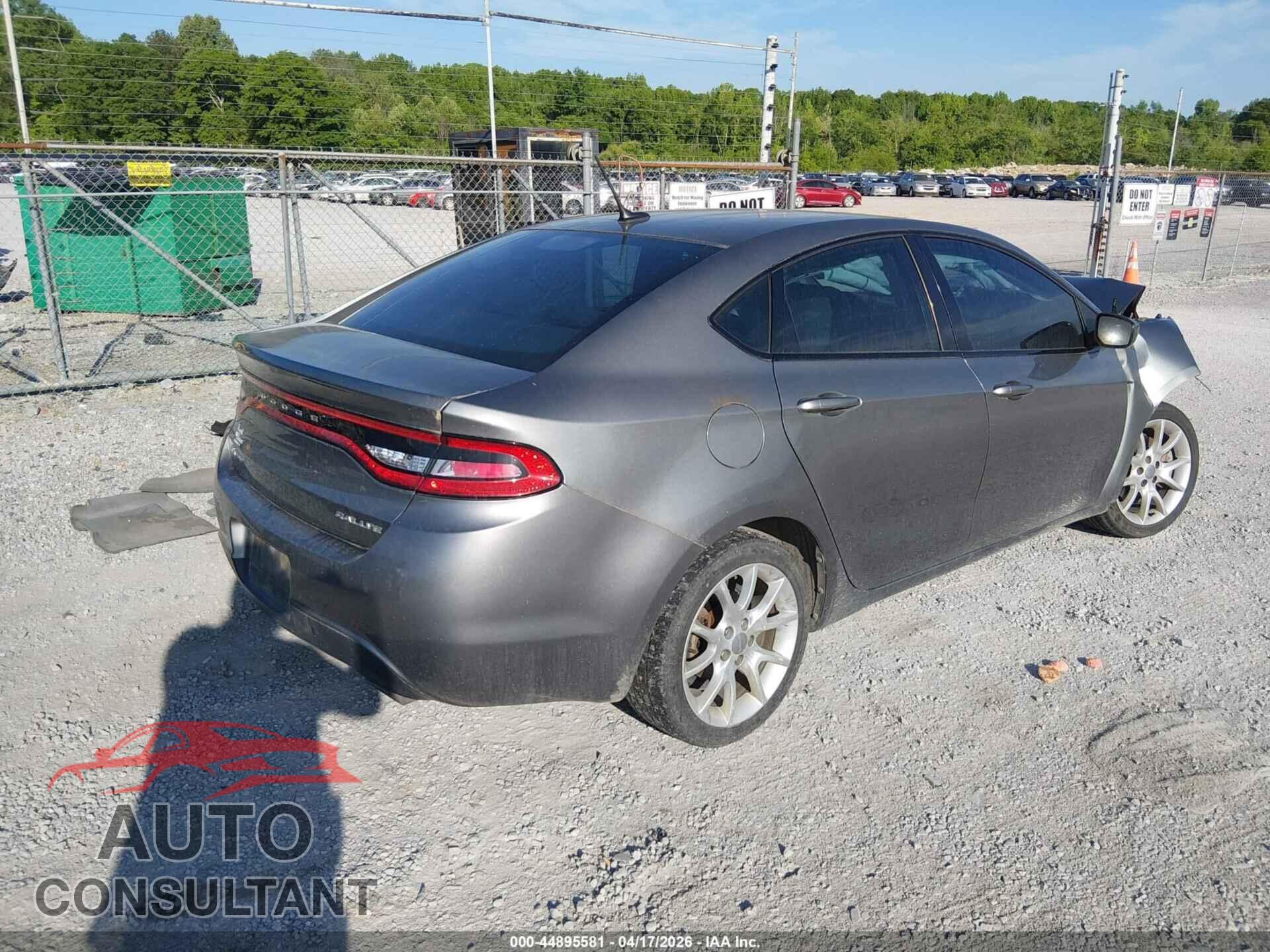 DODGE DART 2013 - 1C3CDFBA3DD142078