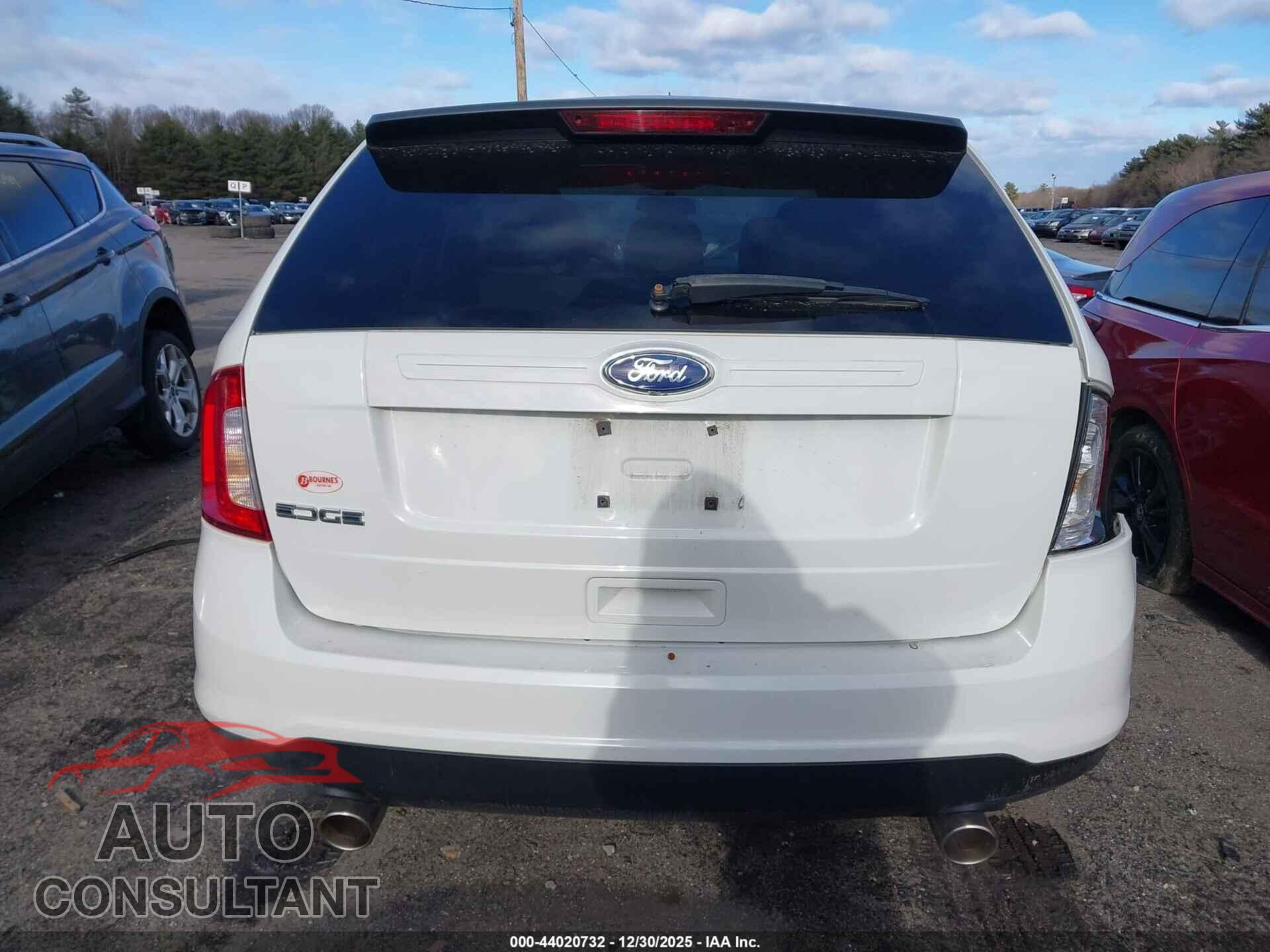 FORD EDGE 2011 - 2FMDK3GC8BBA10995