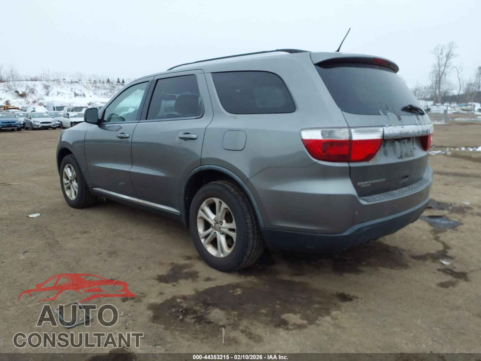 DODGE DURANGO 2012 - 1C4RDJAG0CC195730