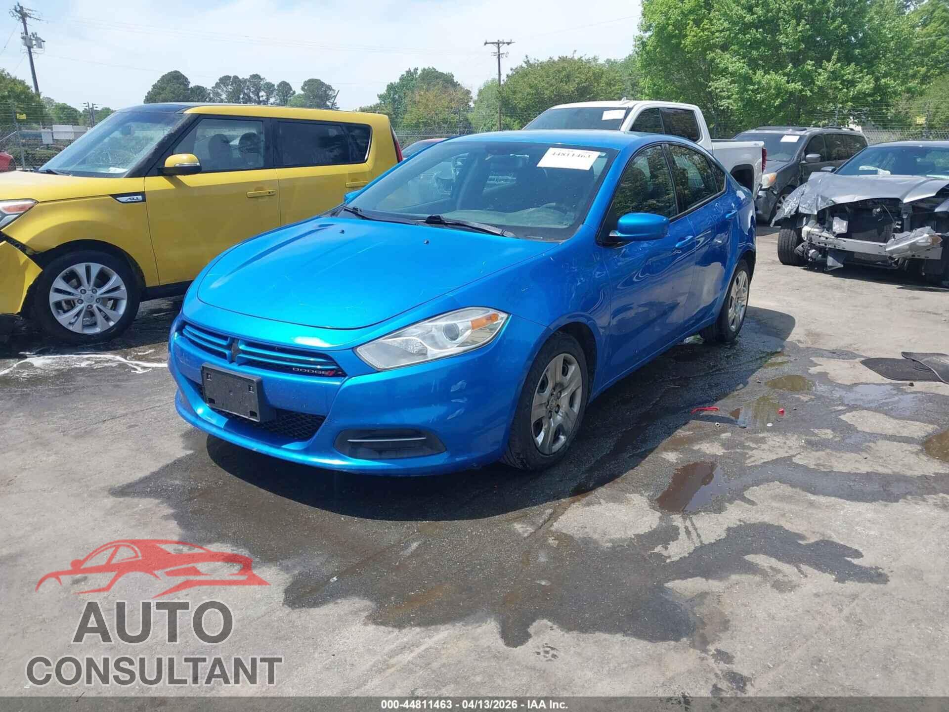 DODGE DART 2015 - 1C3CDFAA9FD181634
