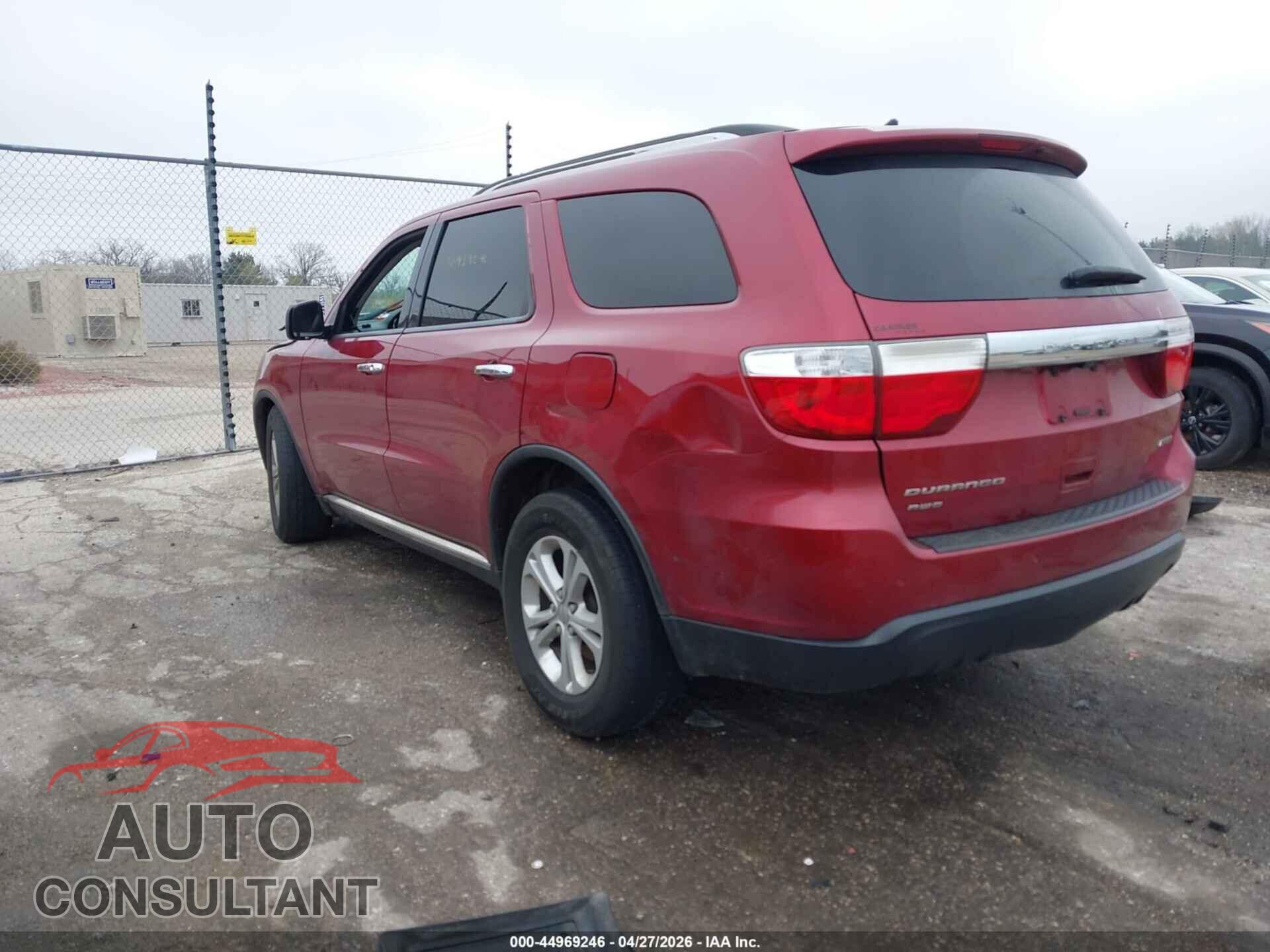 DODGE DURANGO 2013 - 1C4RDJDG6DC616623