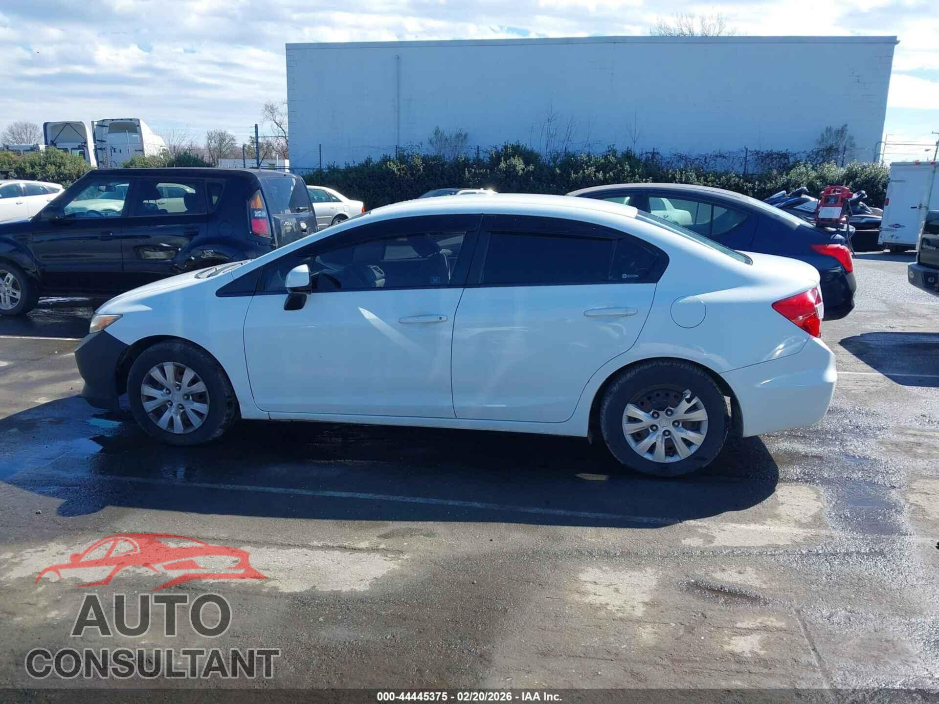 HONDA CIVIC 2012 - 2HGFB2F57CH314183