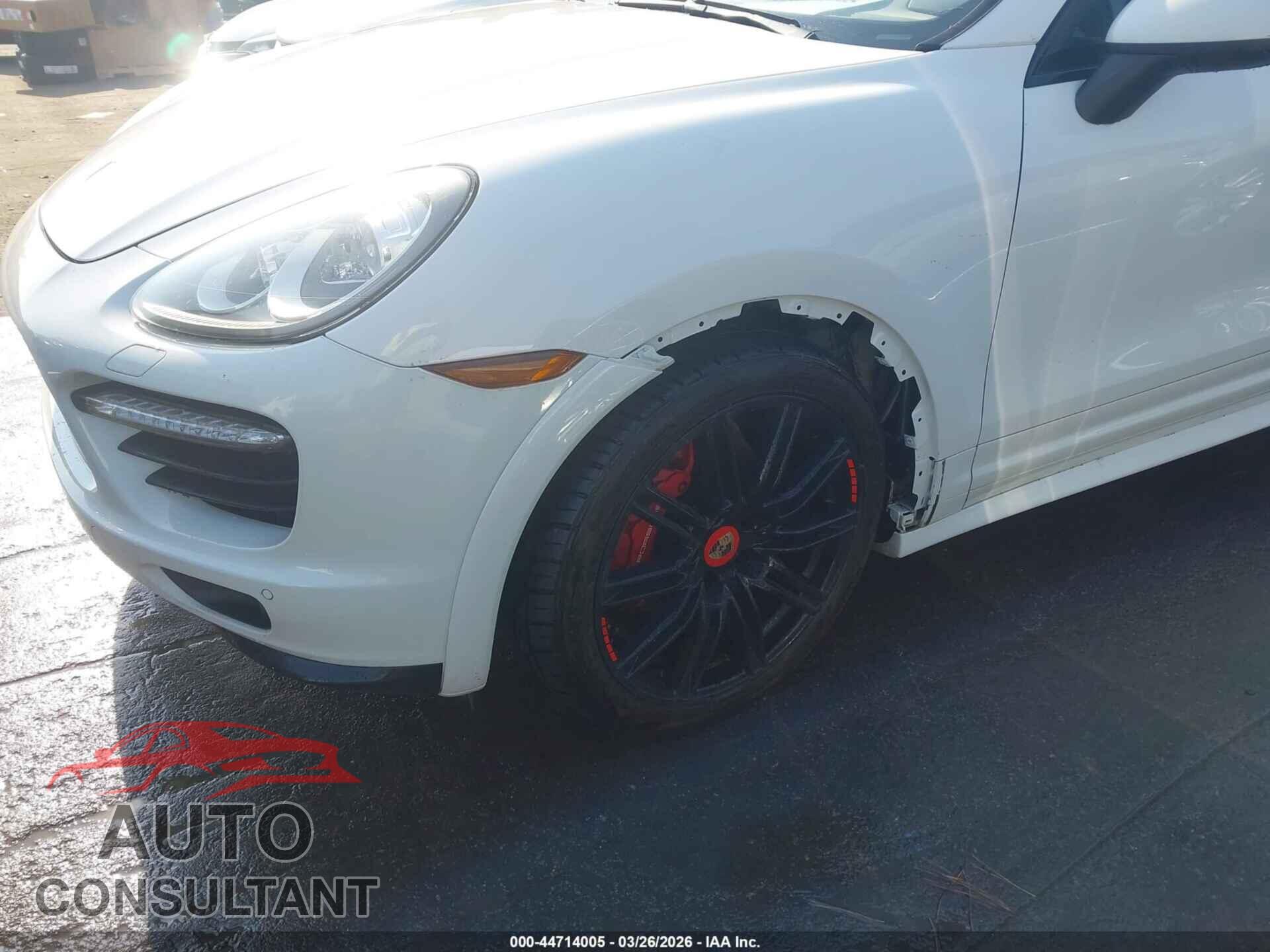 PORSCHE CAYENNE 2013 - WP1AD2A27DLA73499