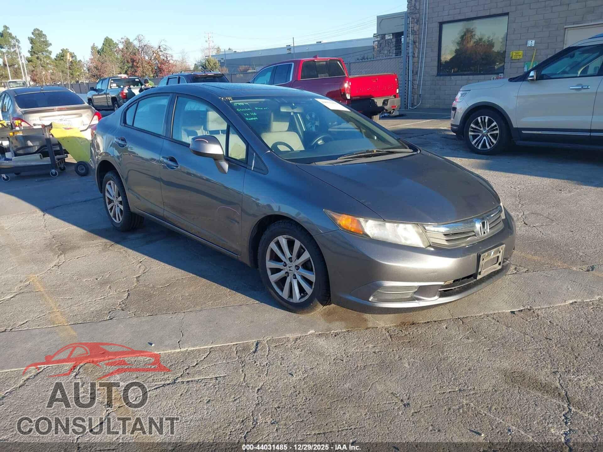 HONDA CIVIC 2012 - 19XFB2F85CE385158