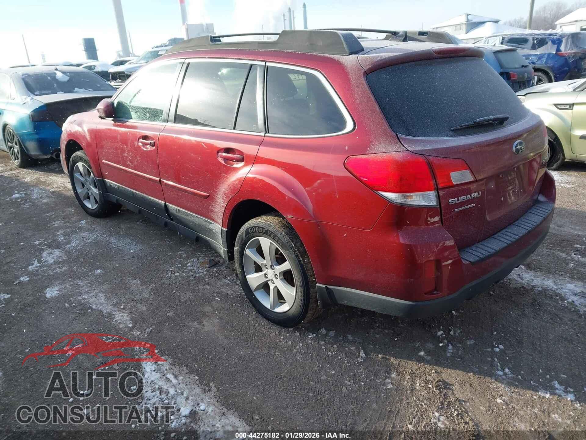 SUBARU OUTBACK 2014 - 4S4BRCCC5E3209371