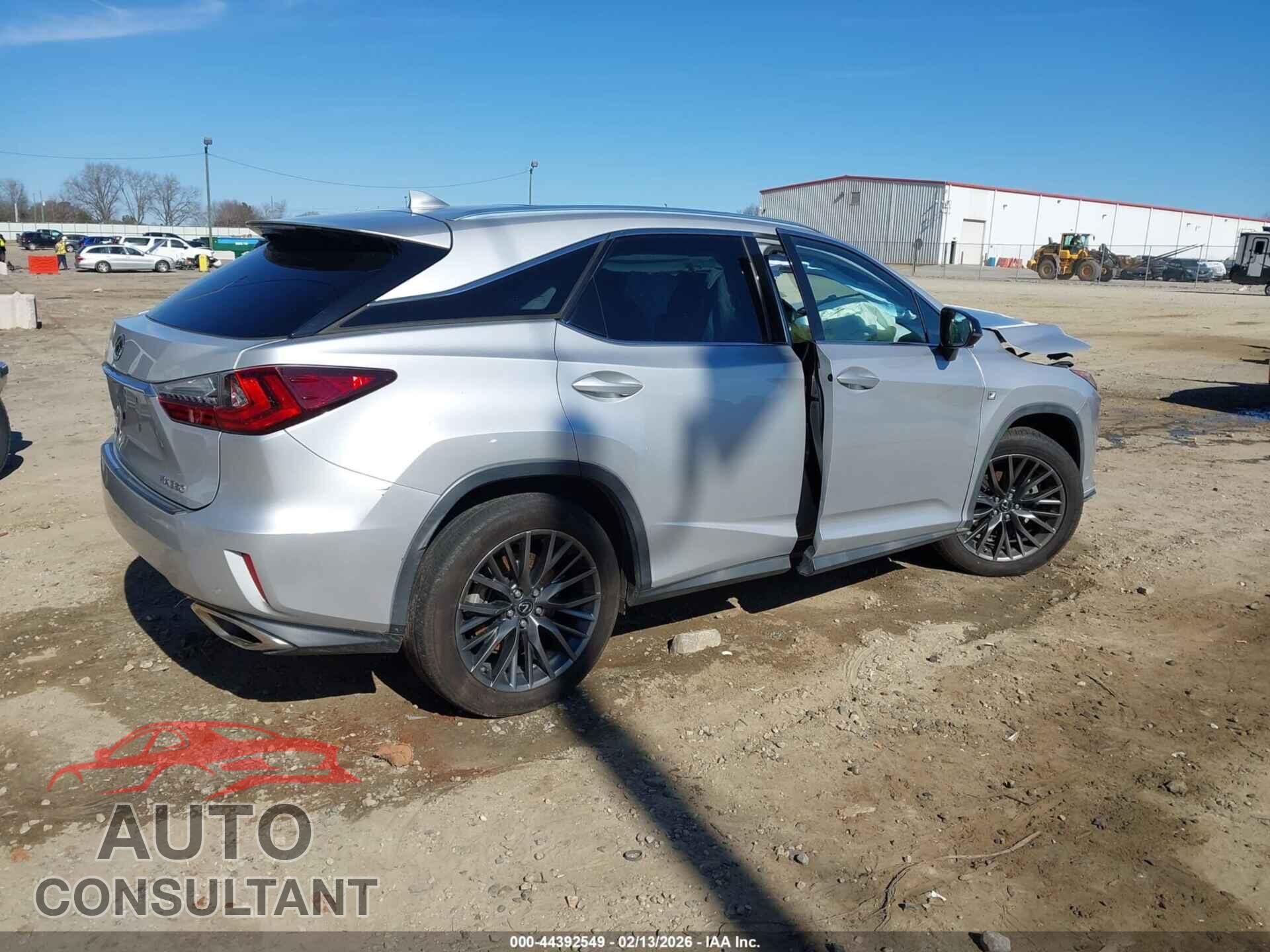 LEXUS RX 2017 - 2T2BZMCA5HC074327