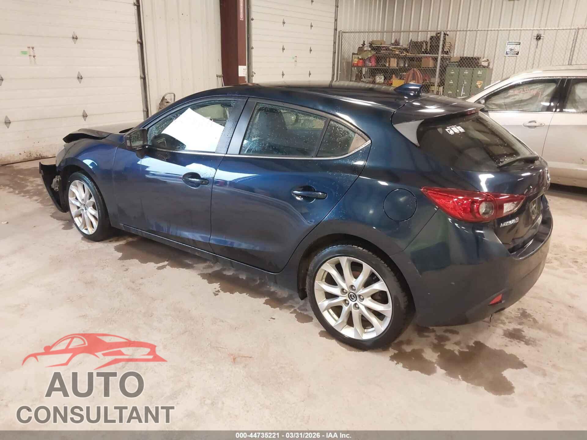 MAZDA MAZDA3 2015 - JM1BM1L32F1237455