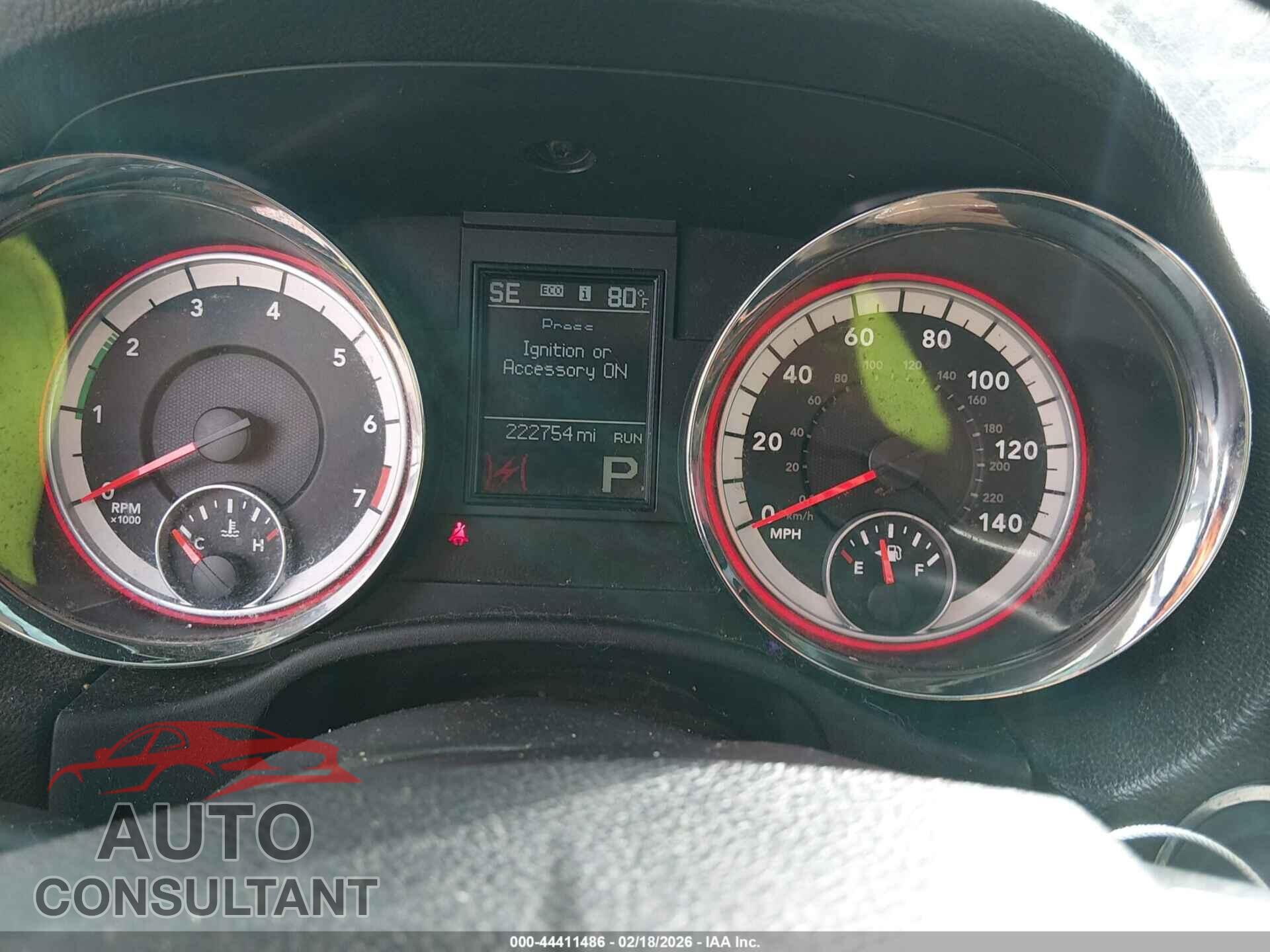 DODGE DURANGO 2013 - 1C4RDHEG2DC603908