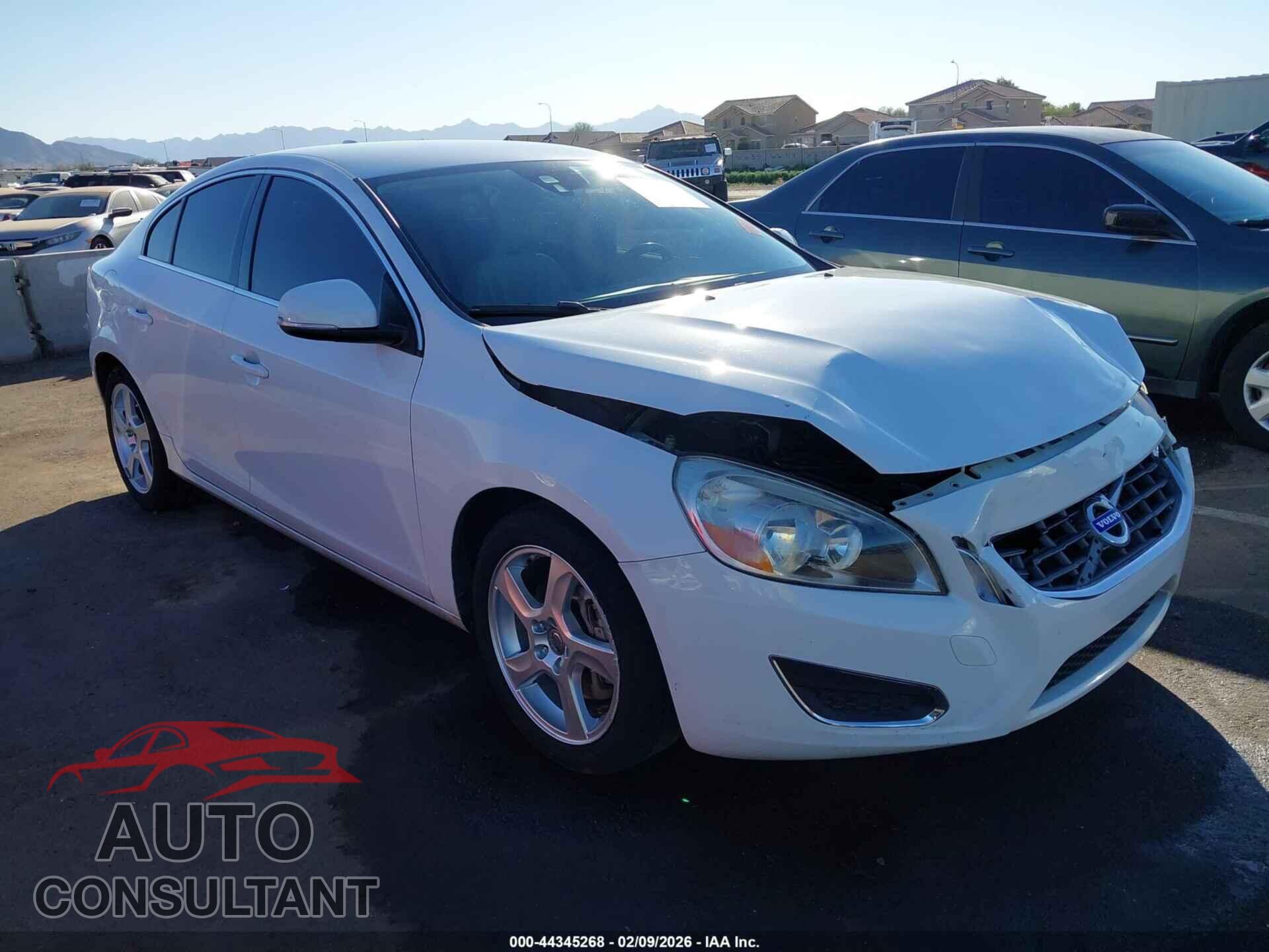 VOLVO S60 2012 - YV1622FS9C2024938