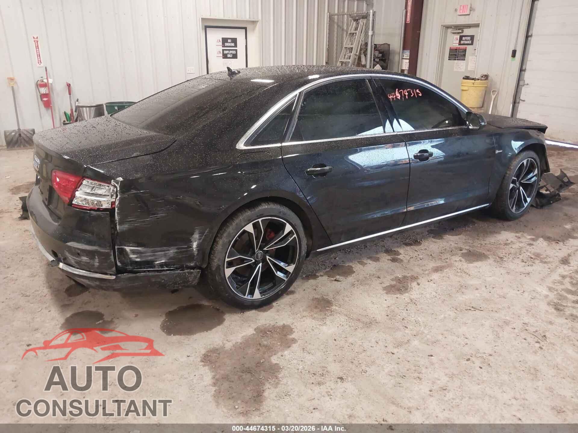 AUDI A8 2013 - WAUAGAFD2DN013399