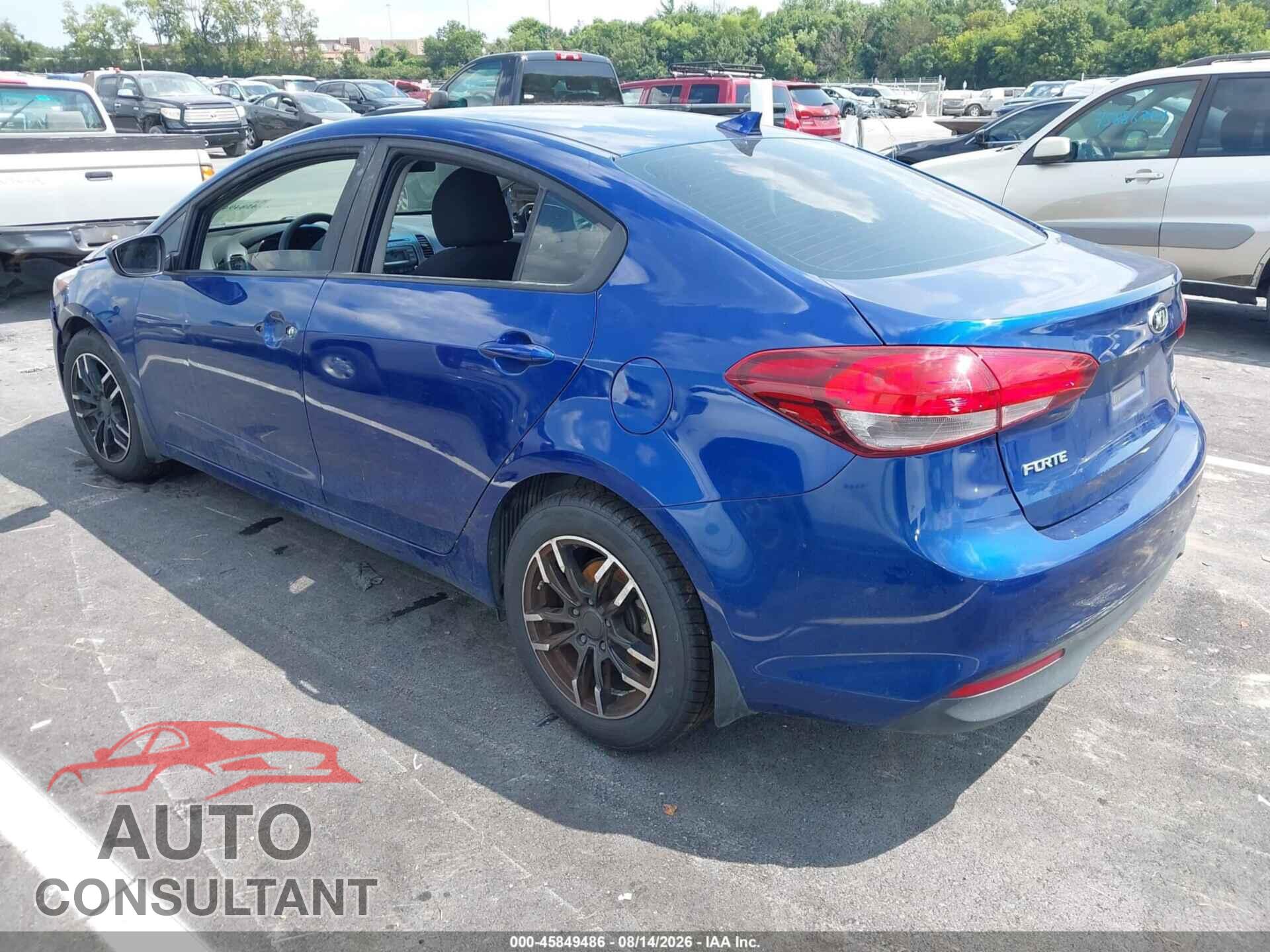 KIA FORTE 2017 - 3KPFK4A70HE094326