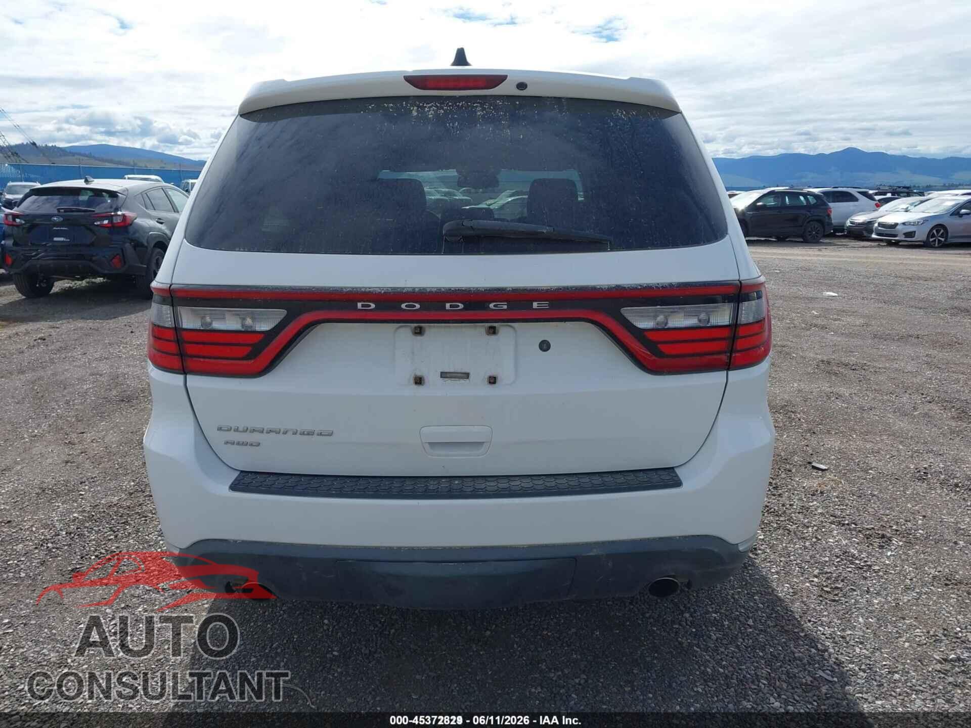 DODGE DURANGO 2016 - 1C4SDJFT6GC403221