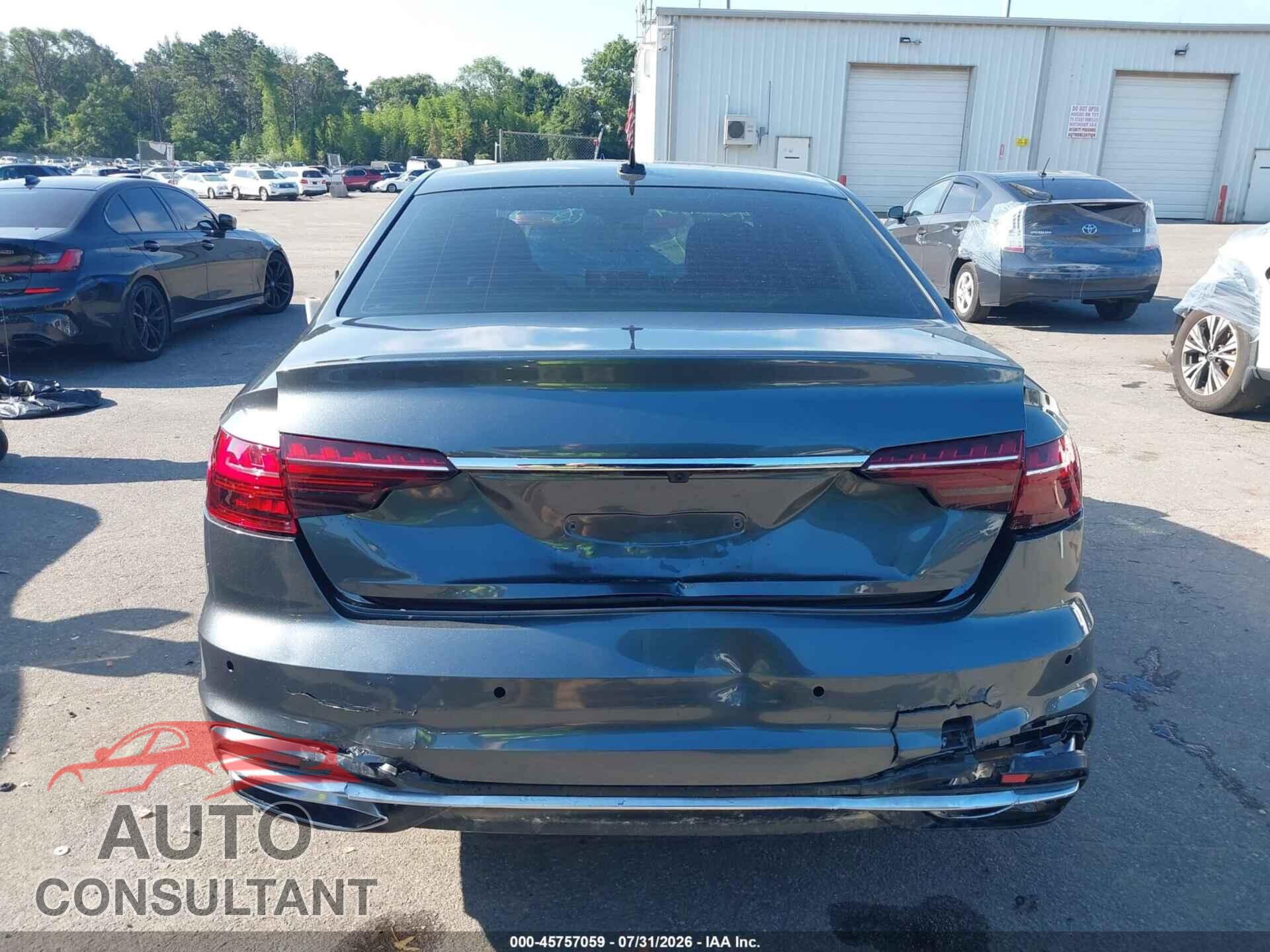 AUDI A4 2021 - WAUDAAF42MA086519