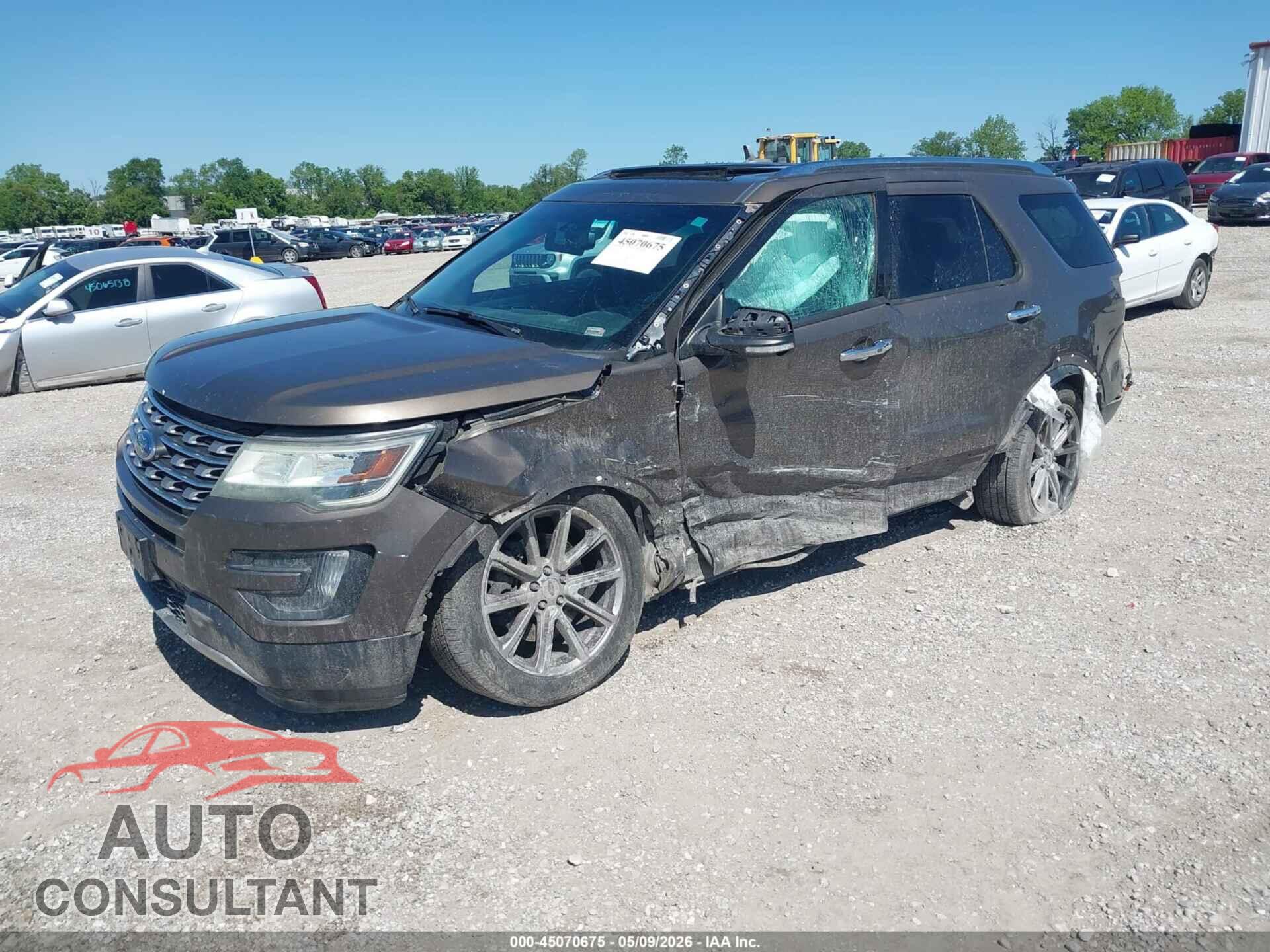 FORD EXPLORER 2016 - 1FM5K7F83GGA27521