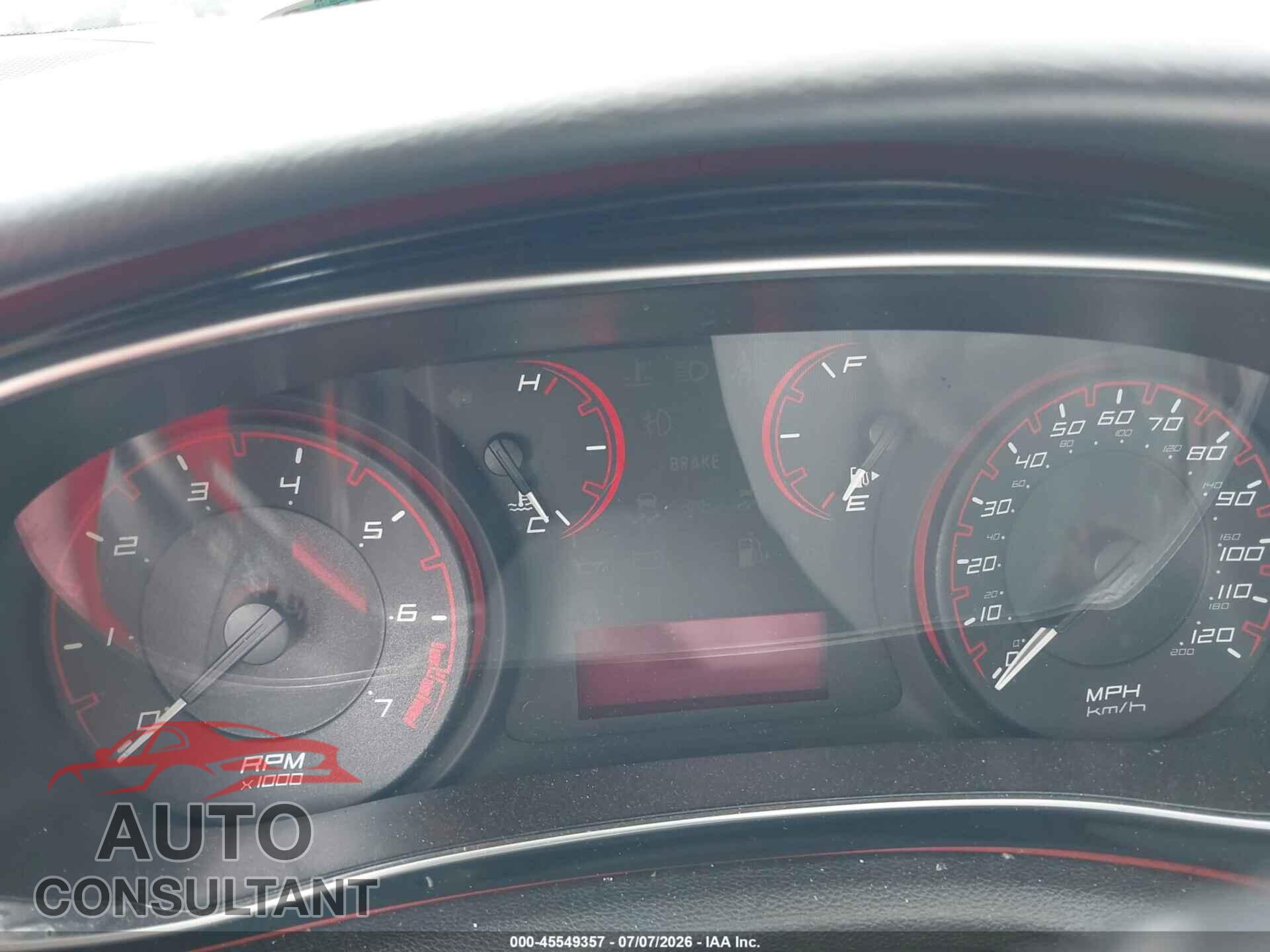 DODGE DART 2014 - 1C3CDFBBXED866487
