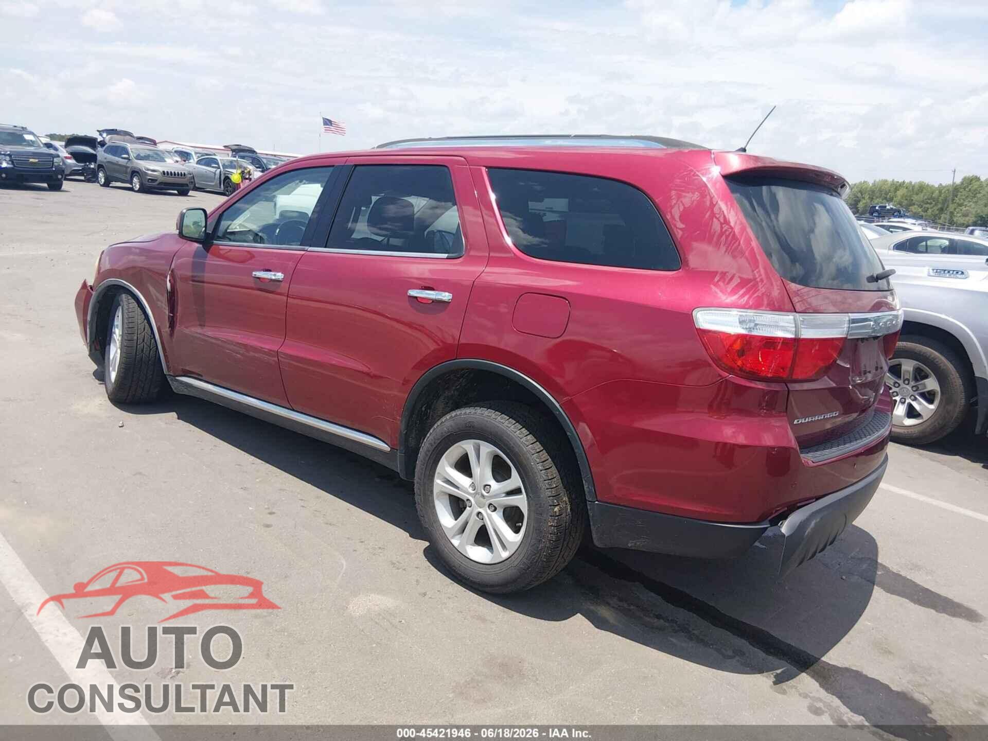 DODGE DURANGO 2013 - 1C4RDJDG5DC674397