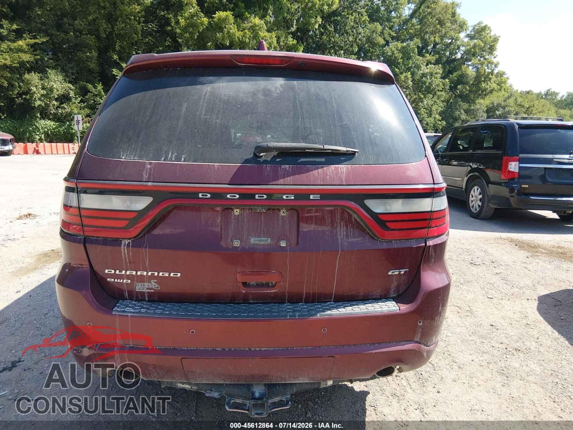 DODGE DURANGO 2017 - 1C4RDJDG9HC917764