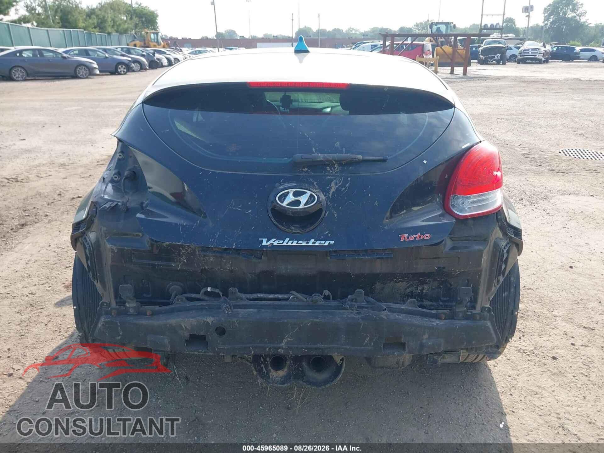 HYUNDAI VELOSTER 2013 - KMHTC6AE2DU174258