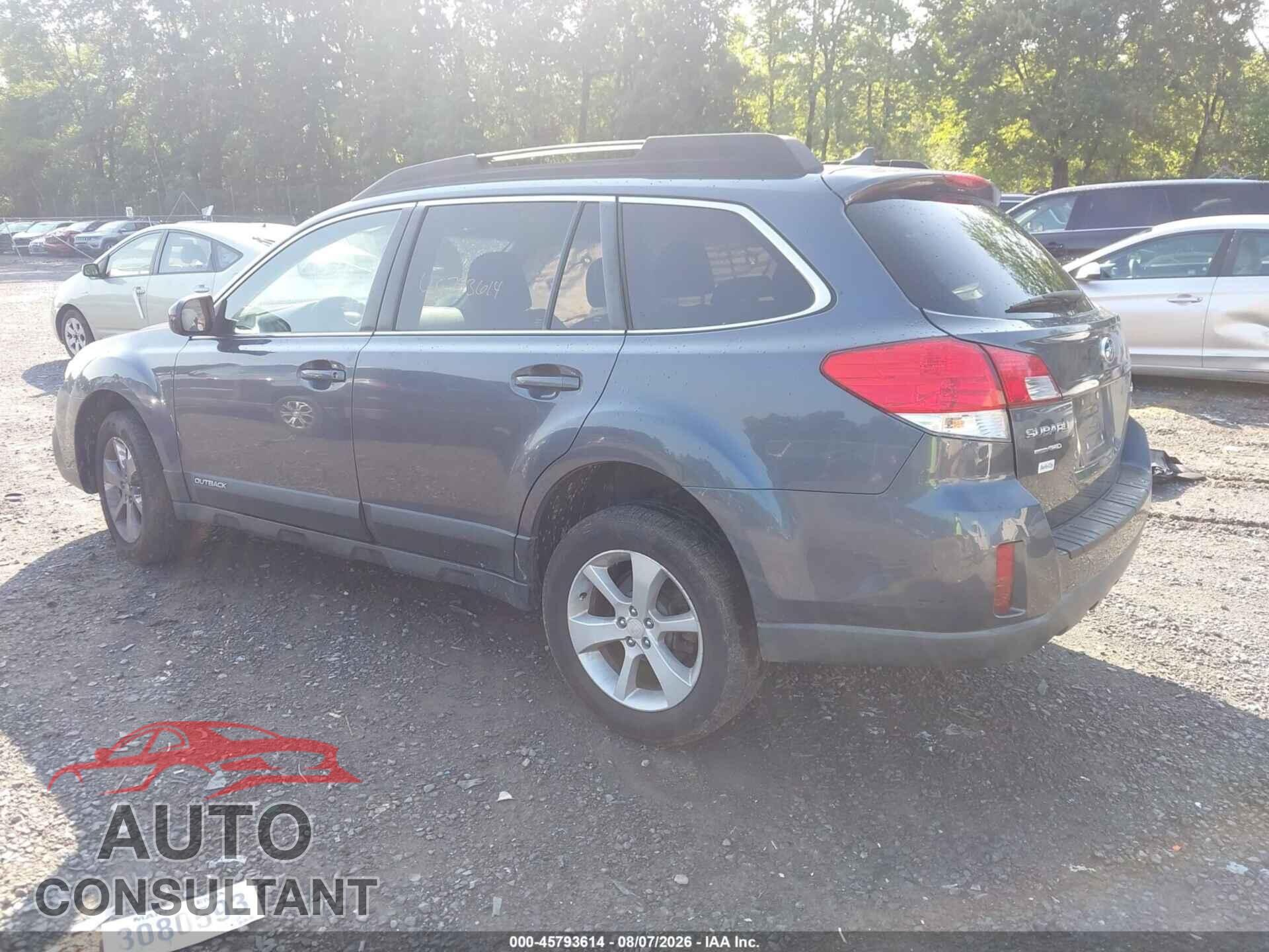 SUBARU OUTBACK 2014 - 4S4BRBCC1E3328111