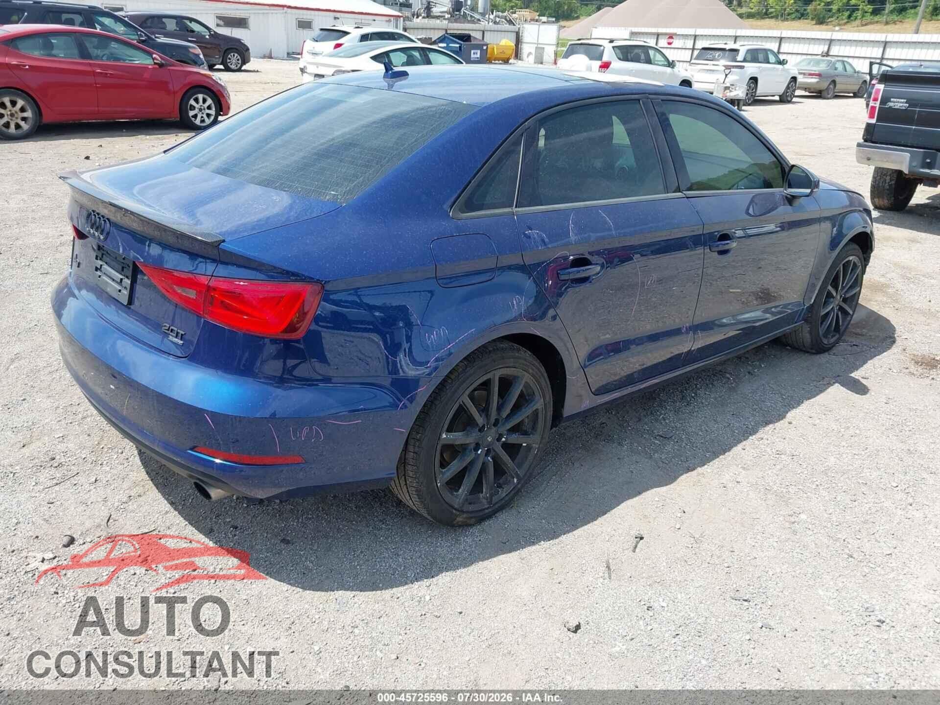 AUDI A3 2015 - WAUBFGFF2F1032234