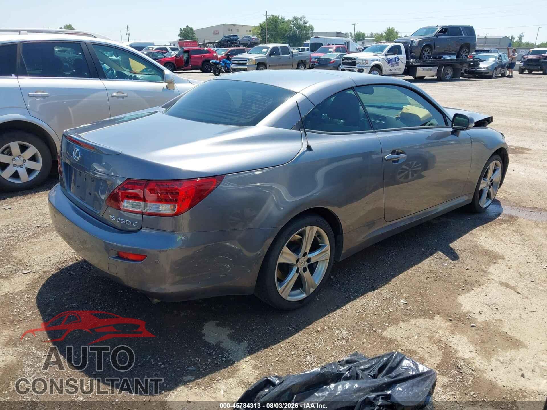 LEXUS IS 250C 2012 - JTHFF2C22C2526221